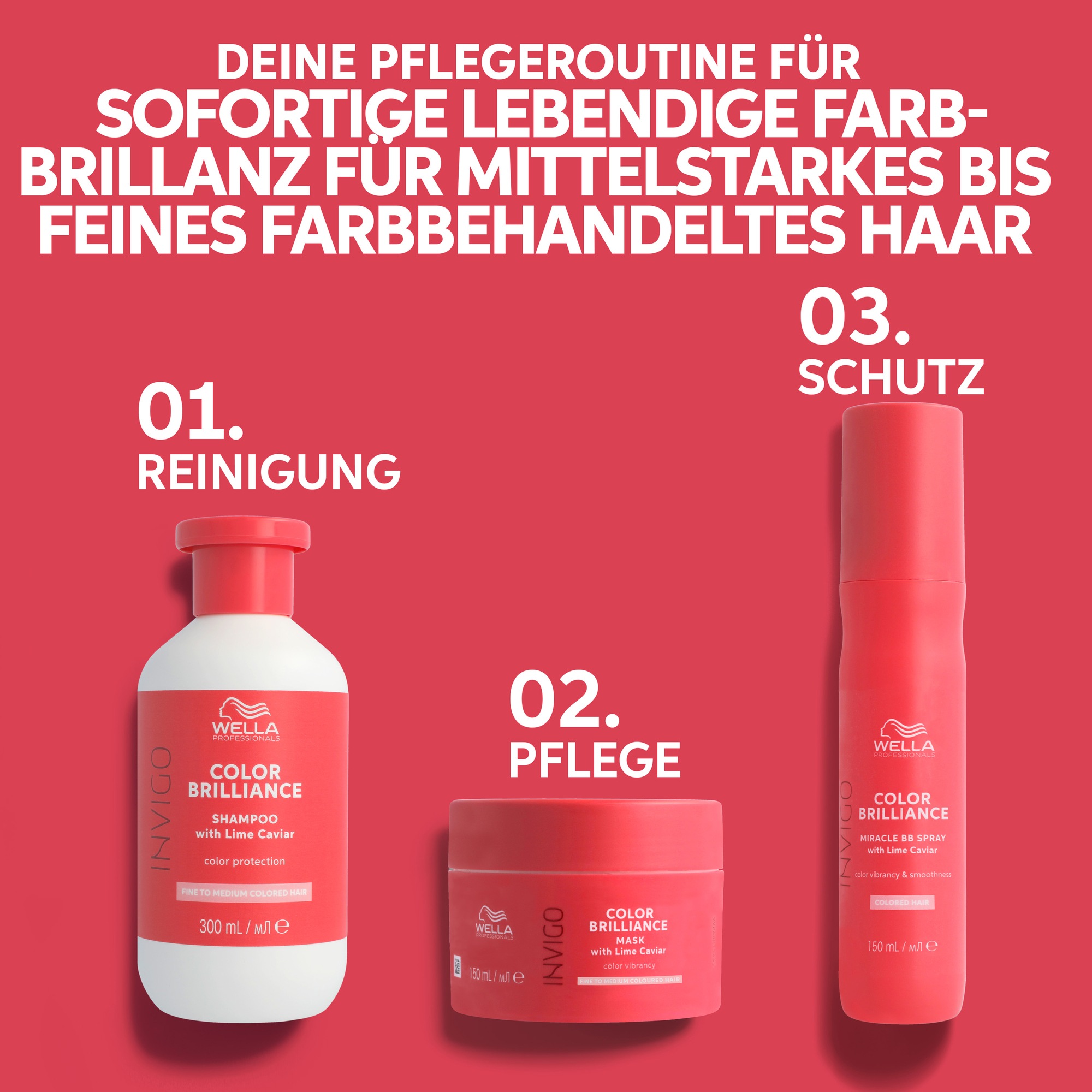Wella Professionals Leave-in Pflege »Color Brilliance Miracle BB Spray (Leave-In)« intensiver Farbschutz, verstärkt Glanz, pflegend