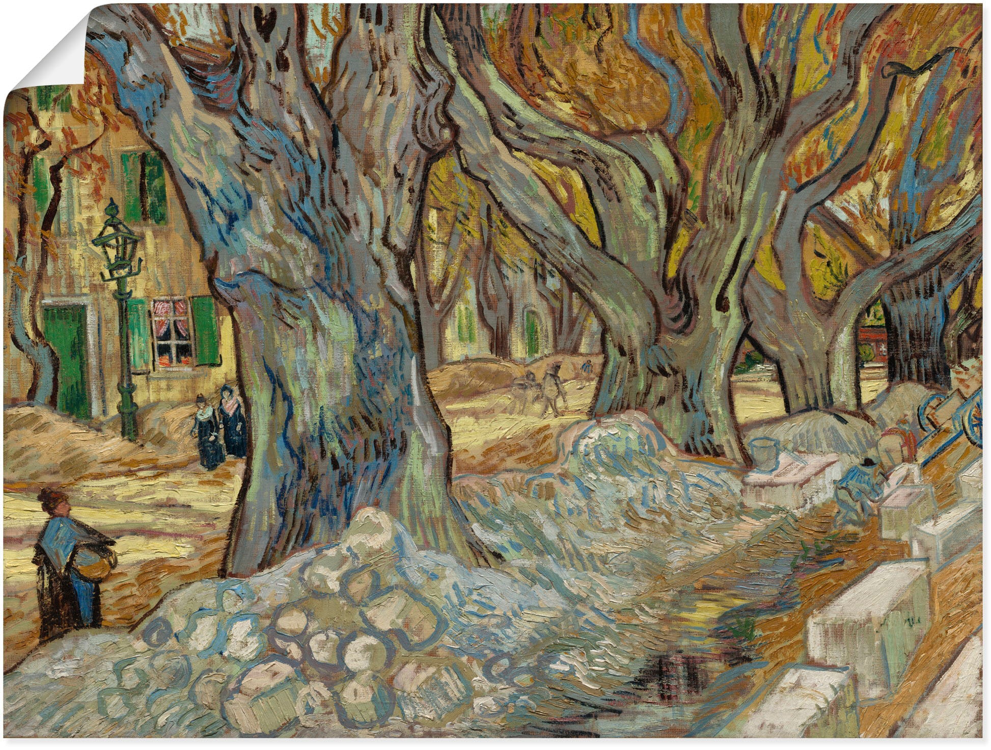 Artland Wandbild »Die großen Platanen. 1889«, Wiesen & Baumbilder, (1 St.), als... kaufen