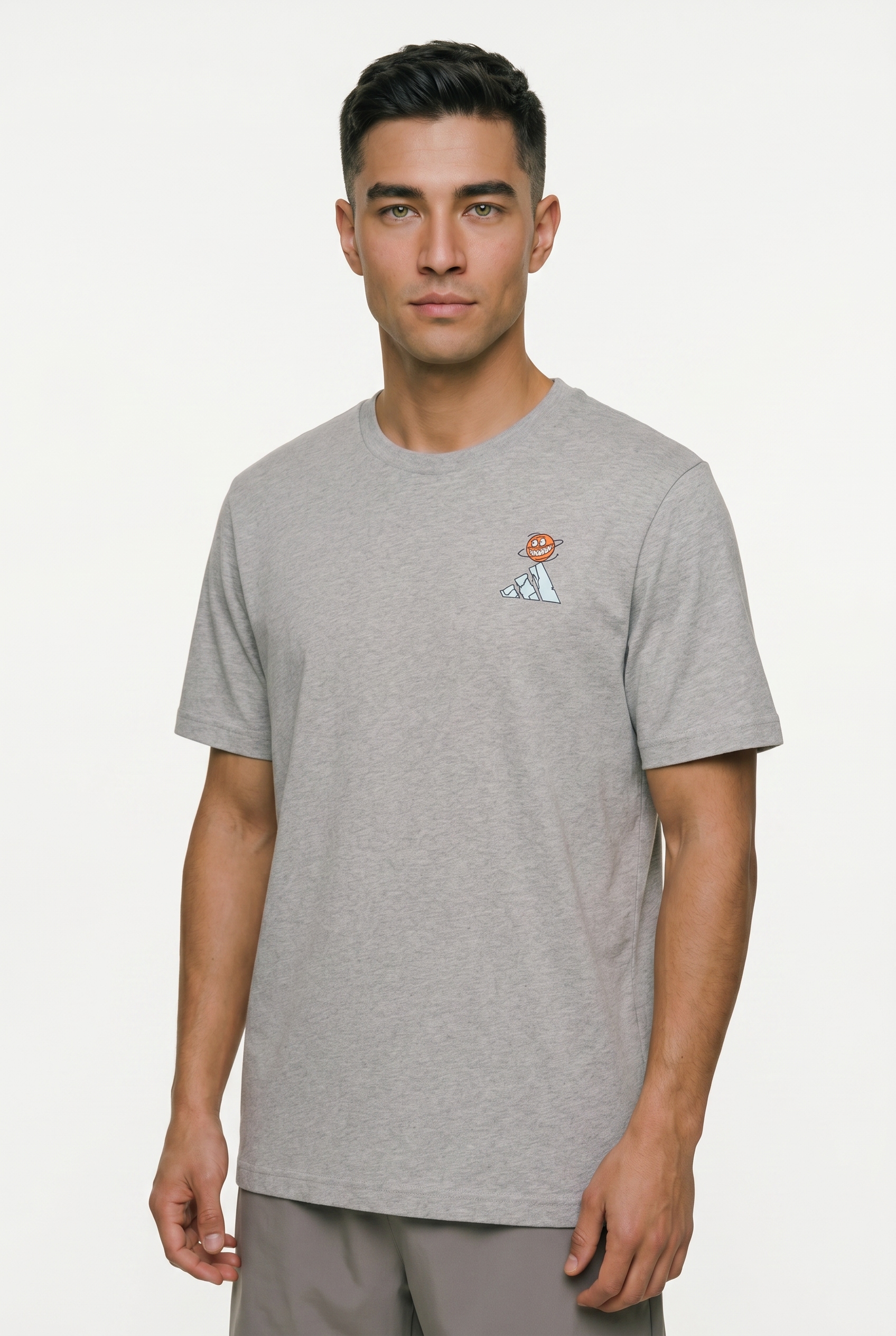 adidas Sportswear T-Shirt "M ED T" für Erwachsene, mit sportlichem Stil, ohne Verschluss, aus Baumwolle