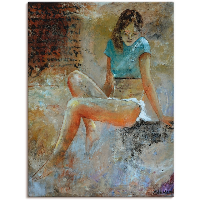 Artland Wandbild »Junges Mädchen«, Frau, (1 St.), als Alubild, Leinwandbild,  Wandaufkleber oder Poster in versch. Größen bestellen | BAUR