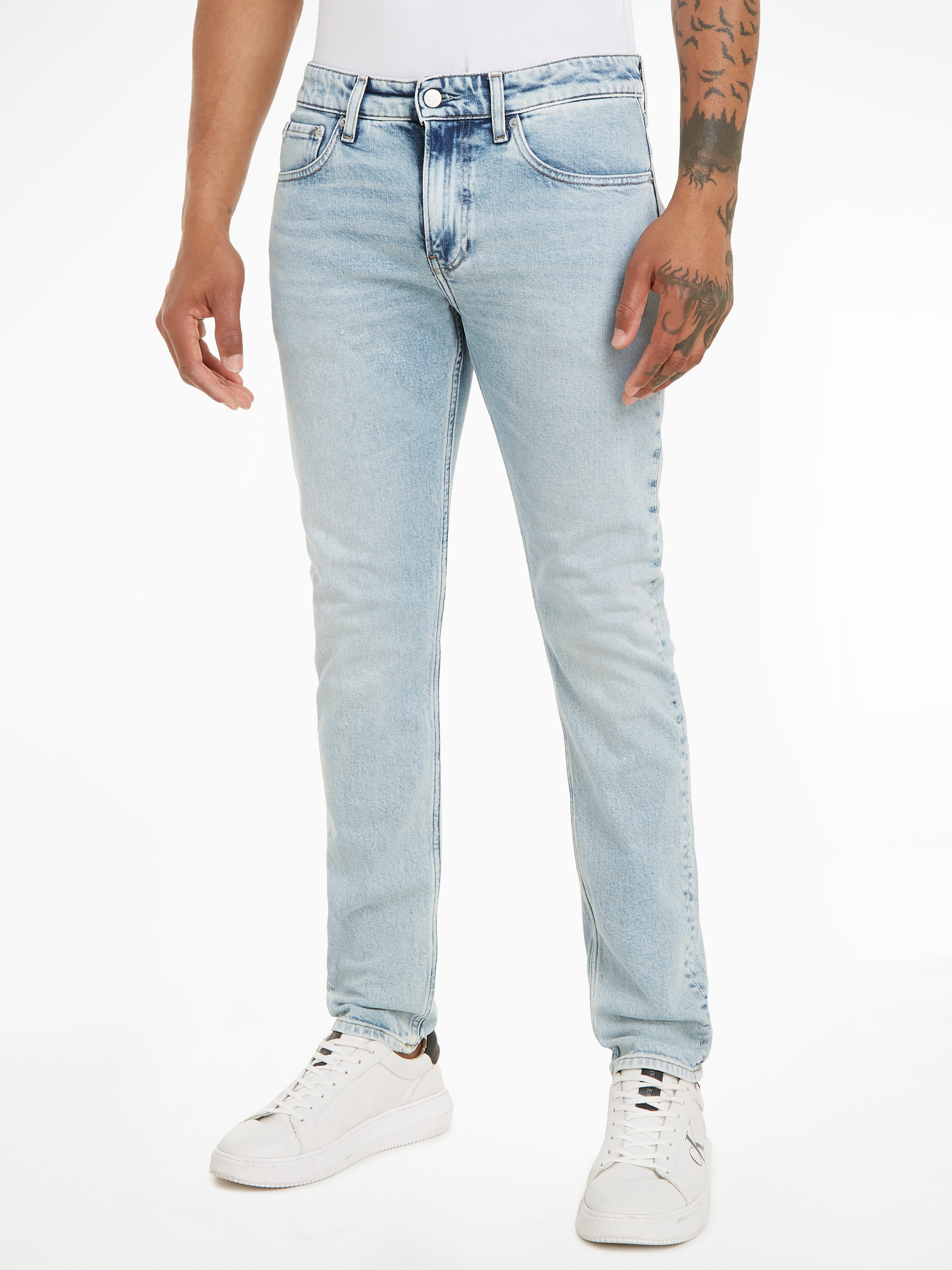 Calvin Klein Jeans Slim-fit-Jeans "SLIM TAPER", in klassischer 5-Pocket-For günstig online kaufen