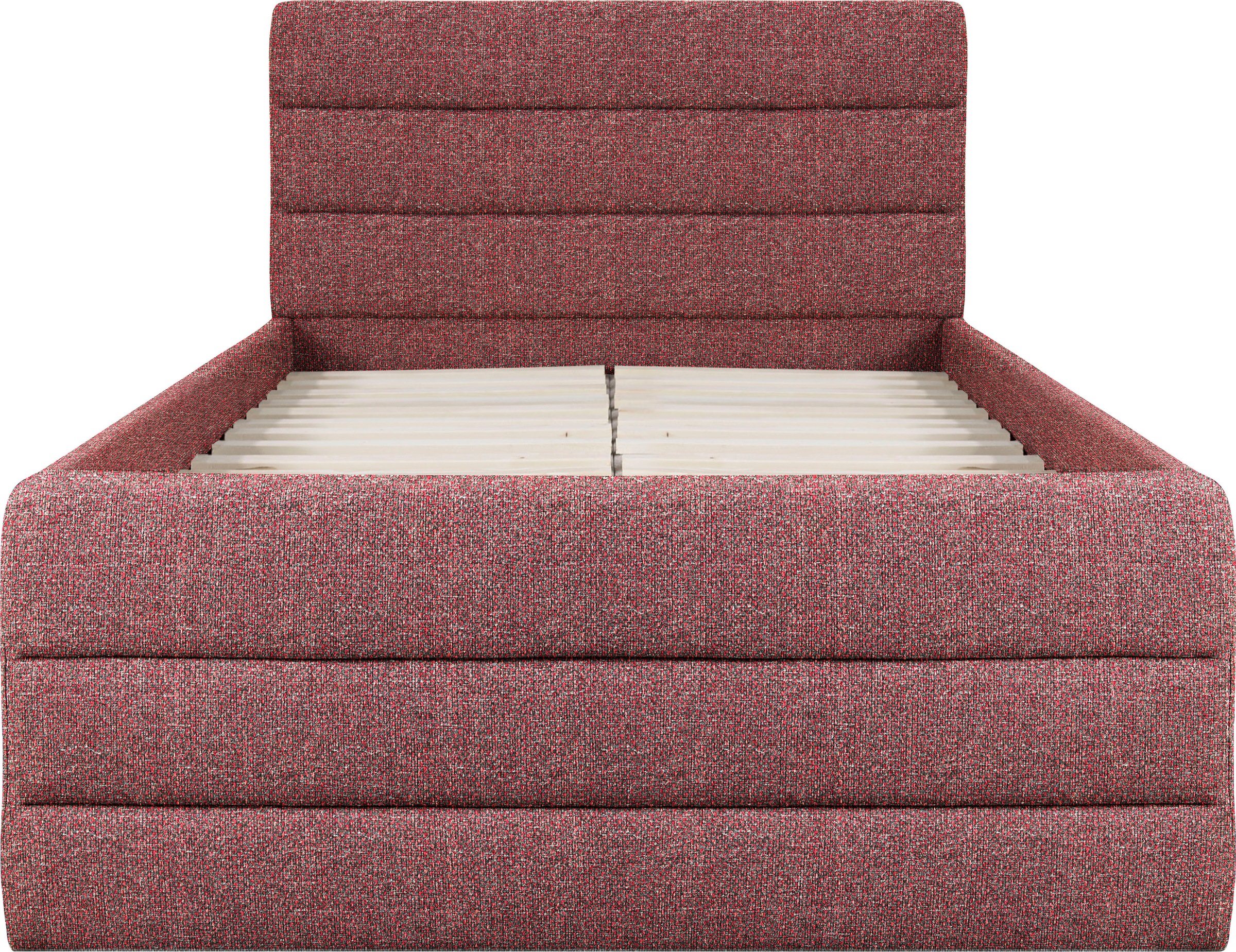 Thumbnail - OTTO products Polsterbett "Merrit" Quernaht im Kopf- und Fußteil, in 5 Breiten, auch in 220 cm Länge