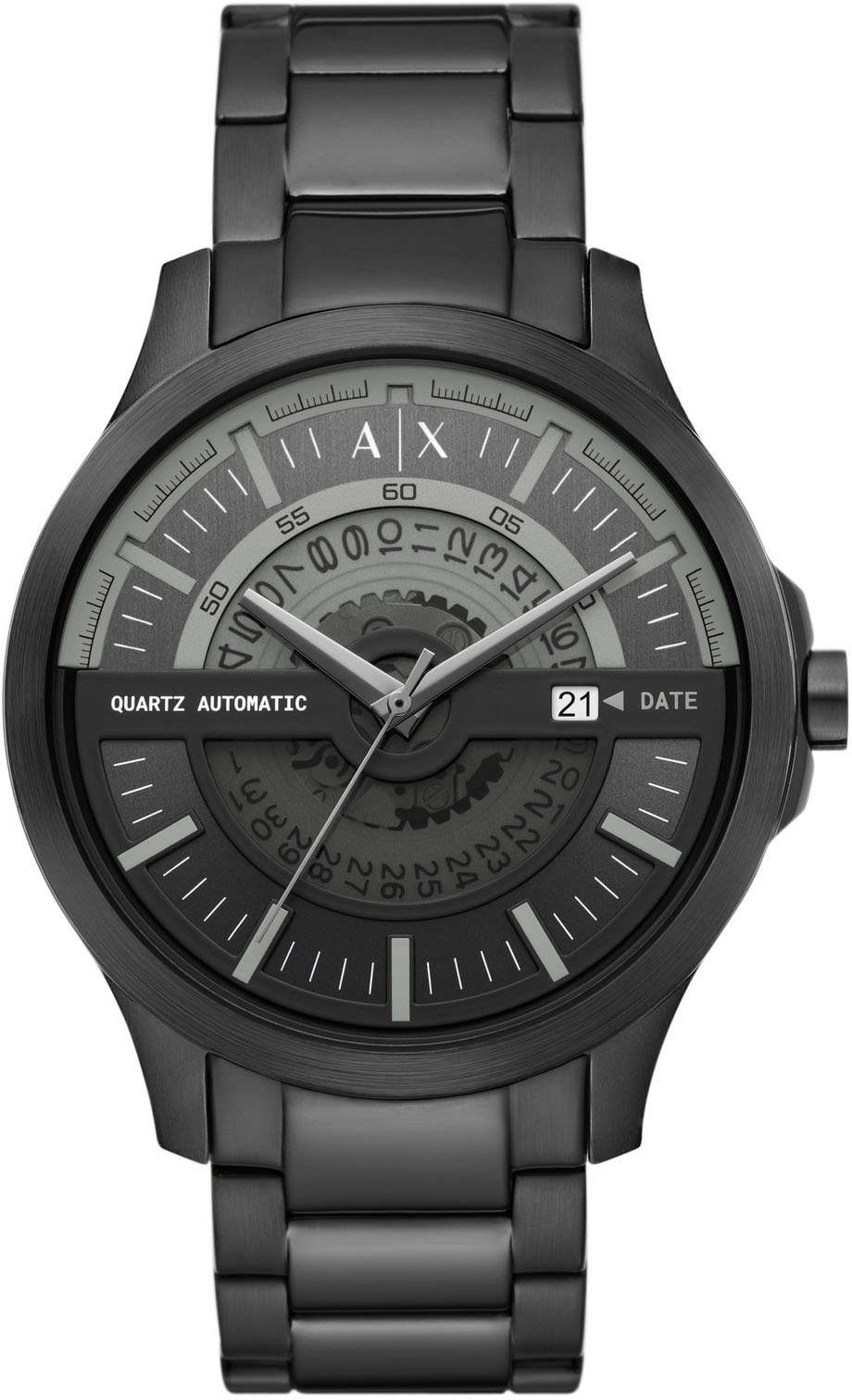 Automatikuhr »AX2444«, Armbanduhr, Herrenuhr, Mechanische Uhr, Datum, analog