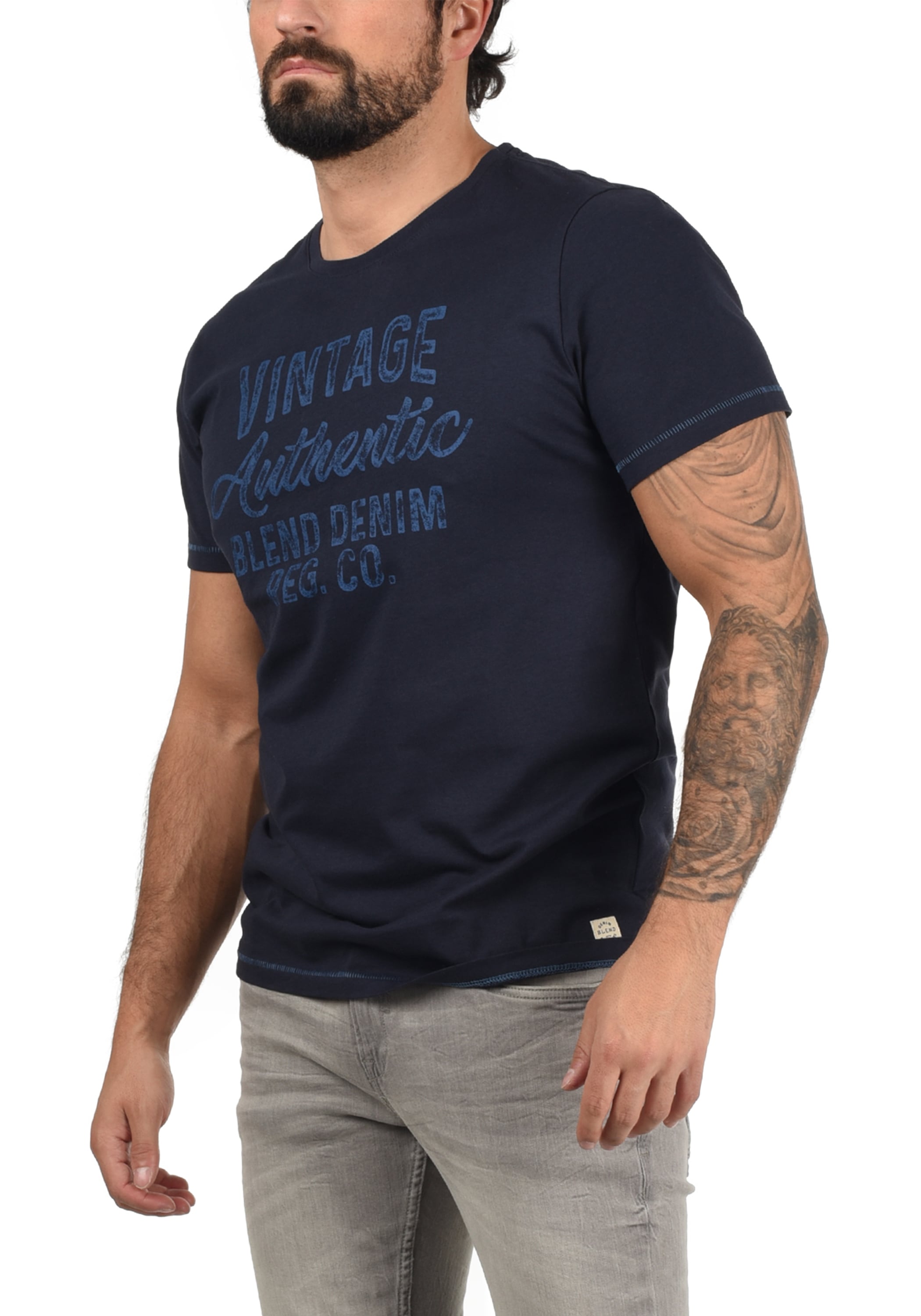 Blend T-Shirt "BHFlorenz" Klassisches T-Shirt mit Rundhalsausschnitt günstig online kaufen