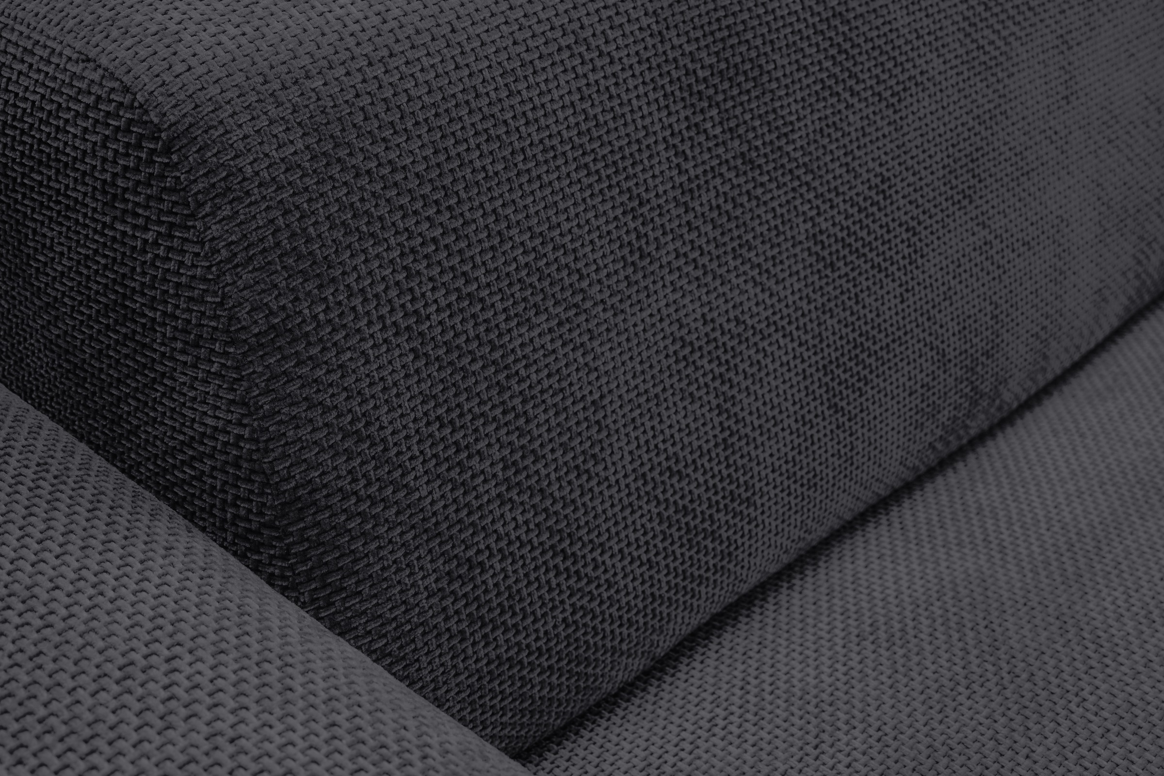 WERK2 Sofa »Zeus 3-Sitzer, Big-Sofa, Breite 256cm, Tiefe 105cm, modern und bequem«, Curvy Trend 3-Sitzer mit urbaner Optik