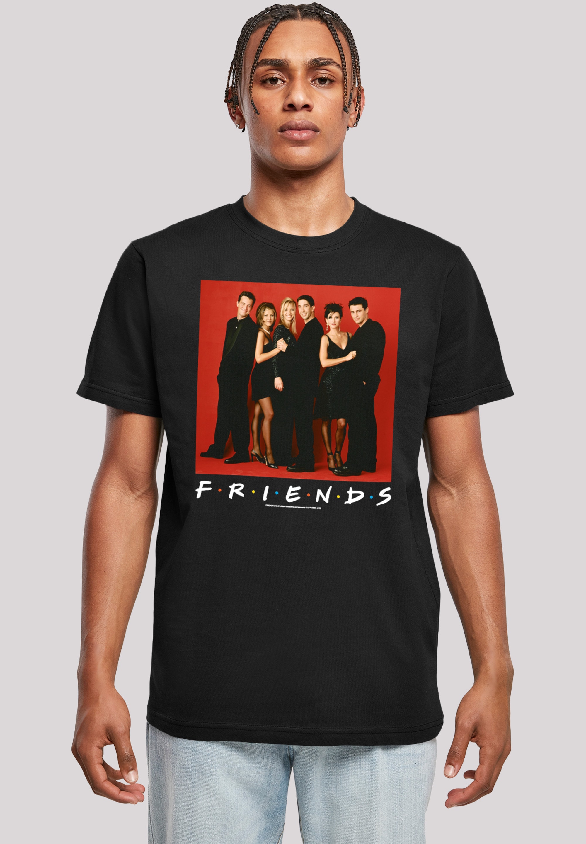 T-Shirt »FRIENDS TV Serie Group Photo Formal«, Herren,Premium...