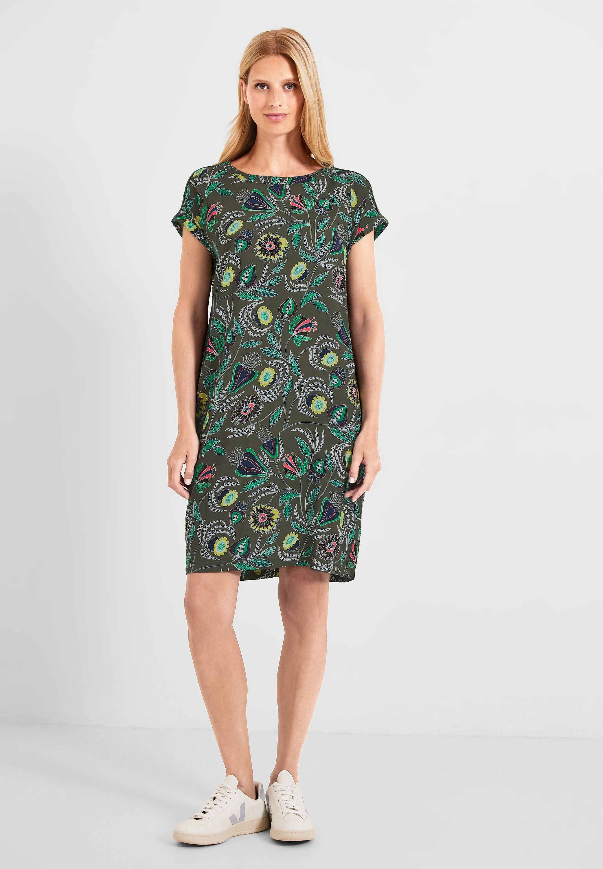 Cecil Sommerkleid, mit überschnittener Schulter