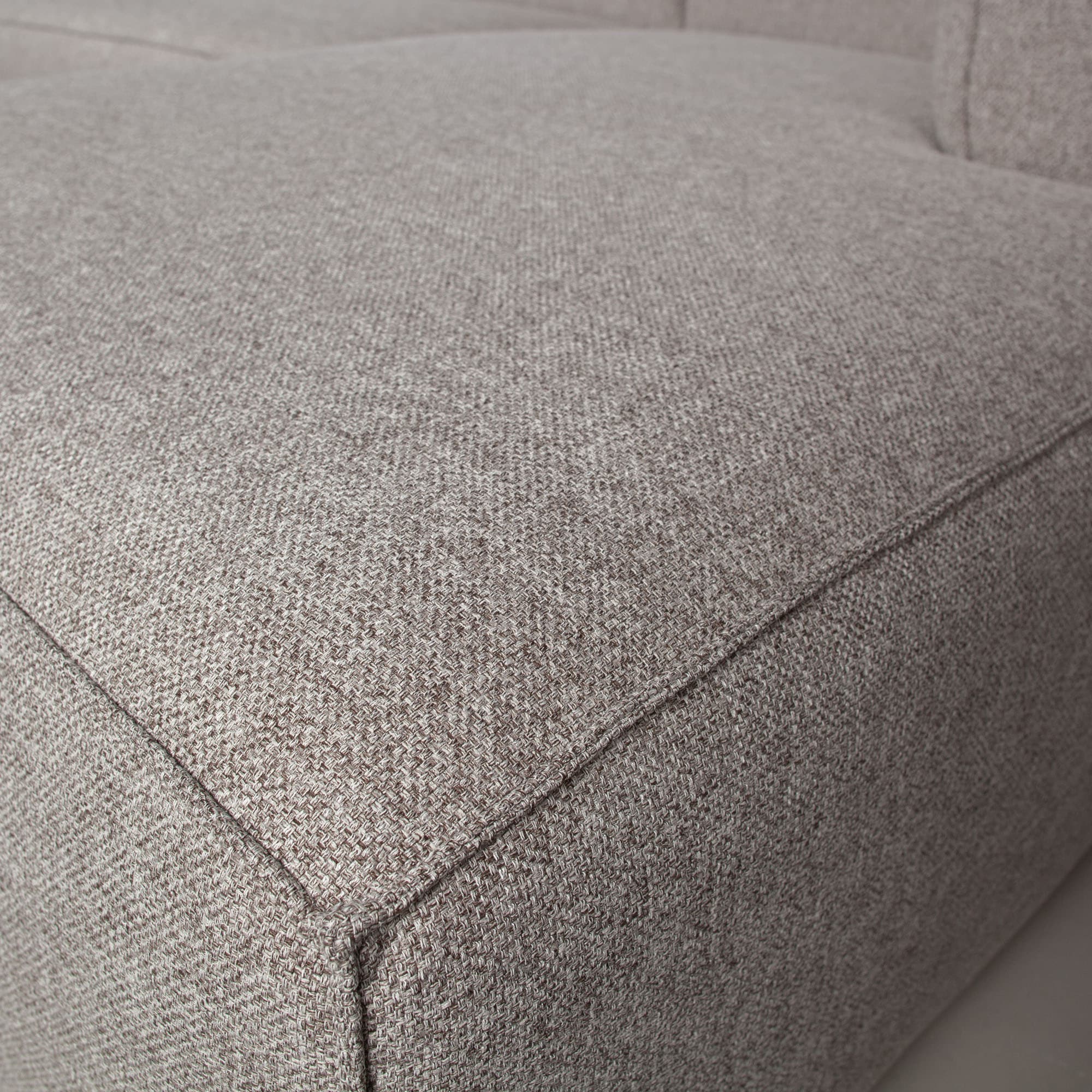 WOOOD Ecksofa »Bean Links Incl. Kissens Light Grey«