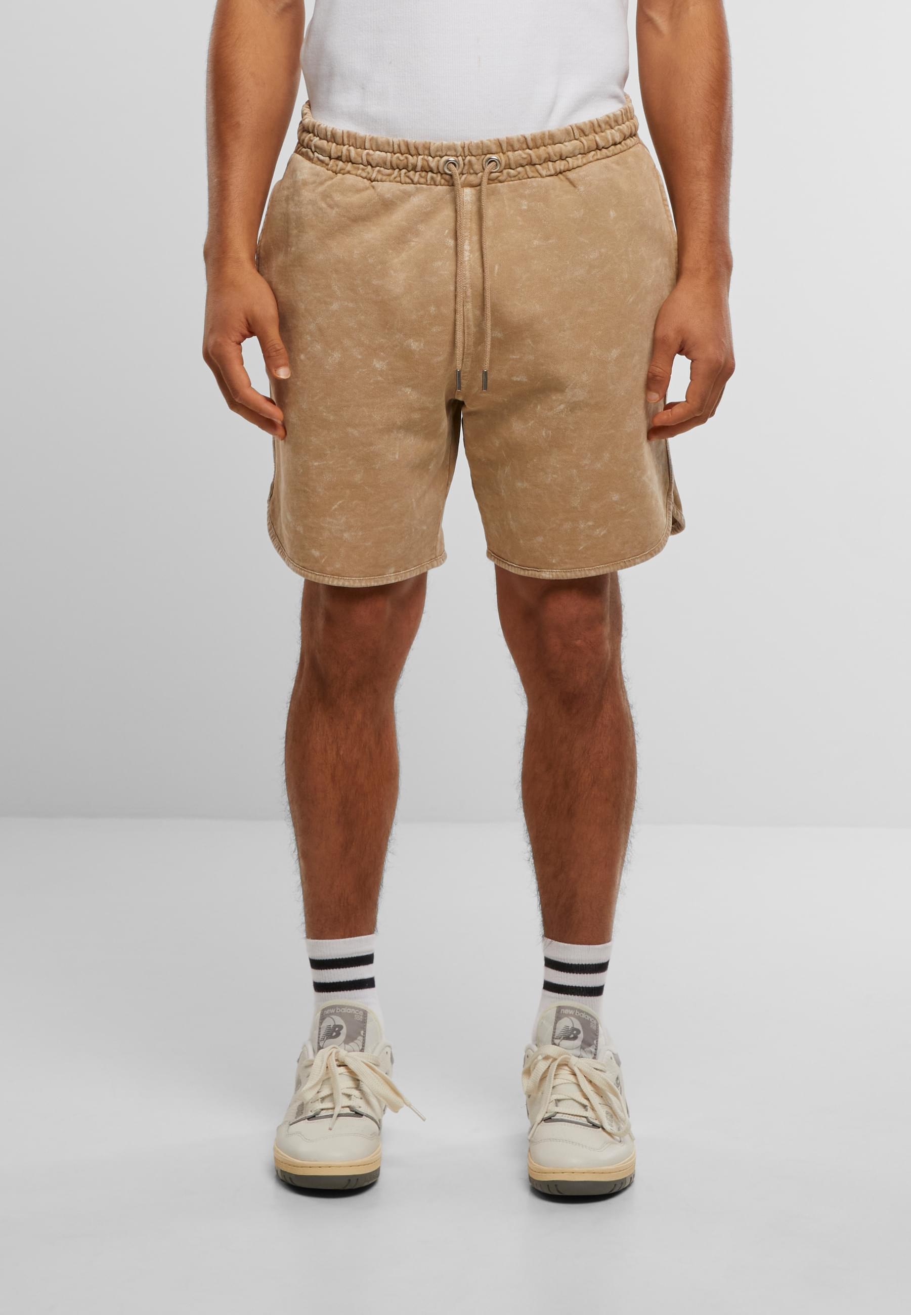 URBAN CLASSICS Sweatshorts »Urban Classics Washed Piped Shorts«, (1 tlg.)