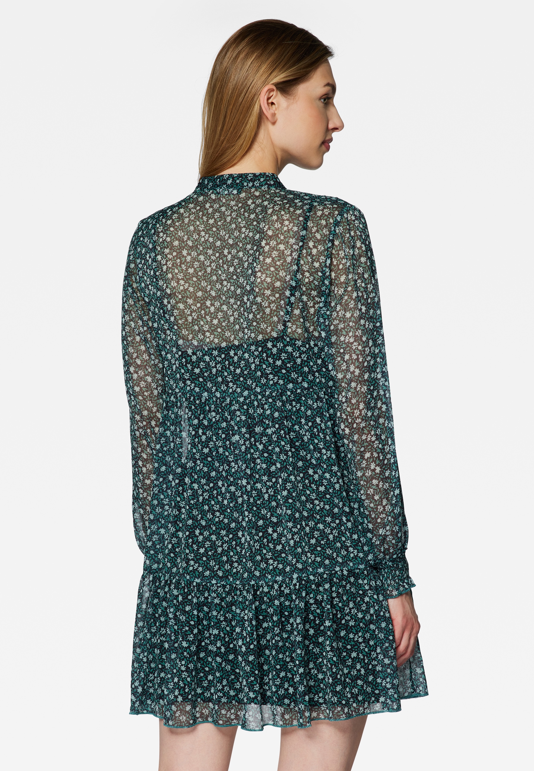 | bestellen Kleid Kurzes »PRINTED für Mavi BAUR DRESS«, Chiffonkleid