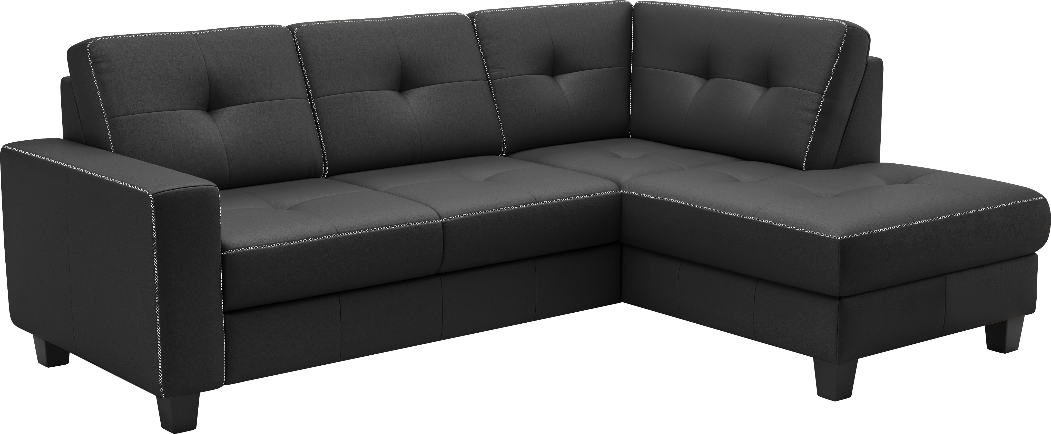 Thumbnail - PLACES OF STYLE Ecksofa "Varese" wahlweise mit Bettfunktion und Bettkasten