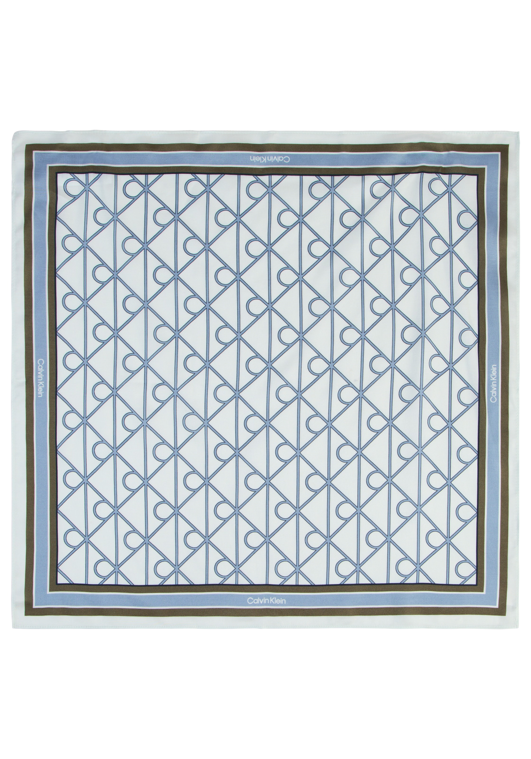 Calvin Klein Modetuch »EMBLEM AOP PRINTED  BANDANA« Regular fit mit Muster