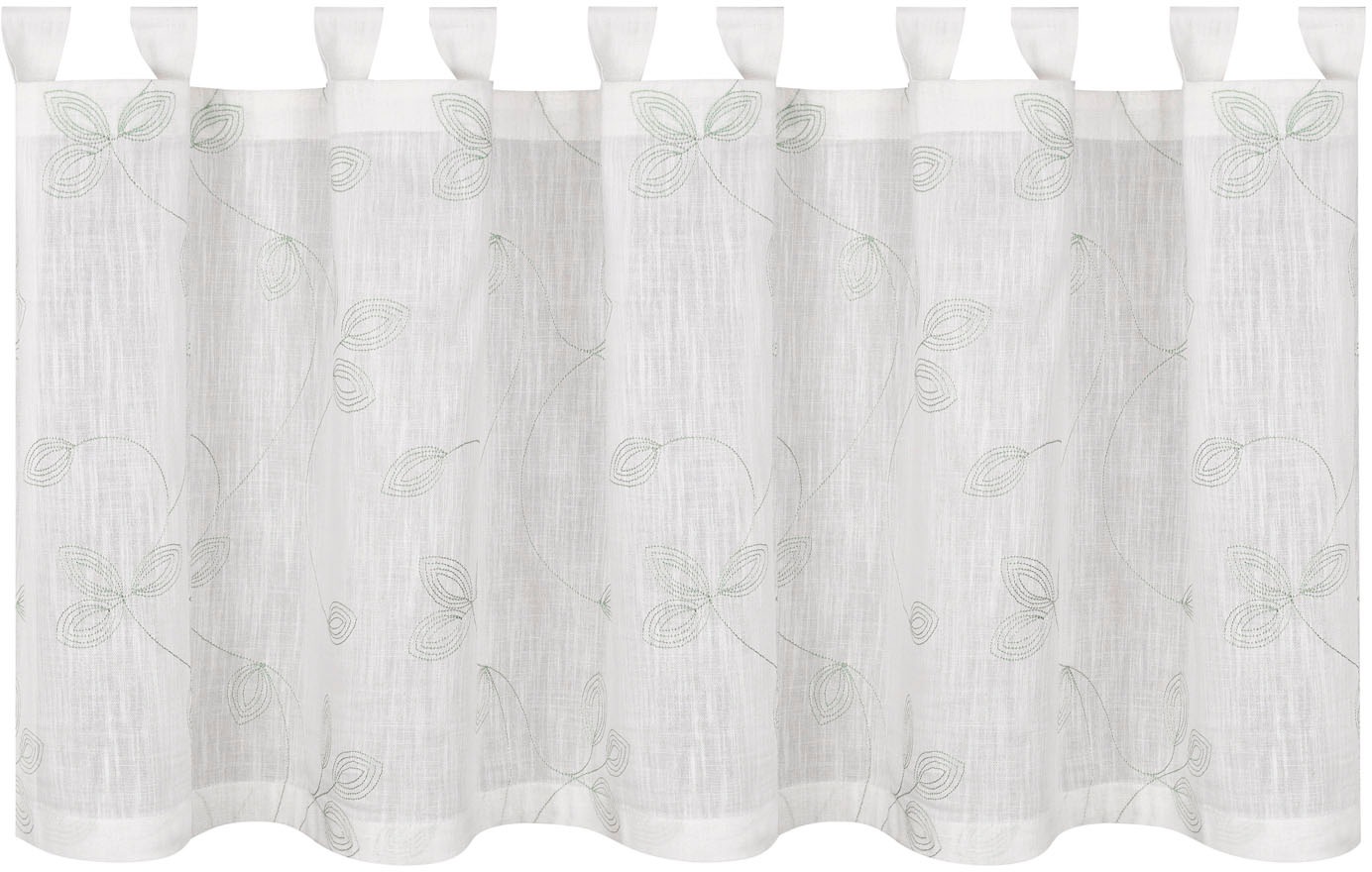 Gerster Scheibengardine "Galina" Schlaufen 1 Stk. tlg. SB-Schlaufenbistro " günstig online kaufen