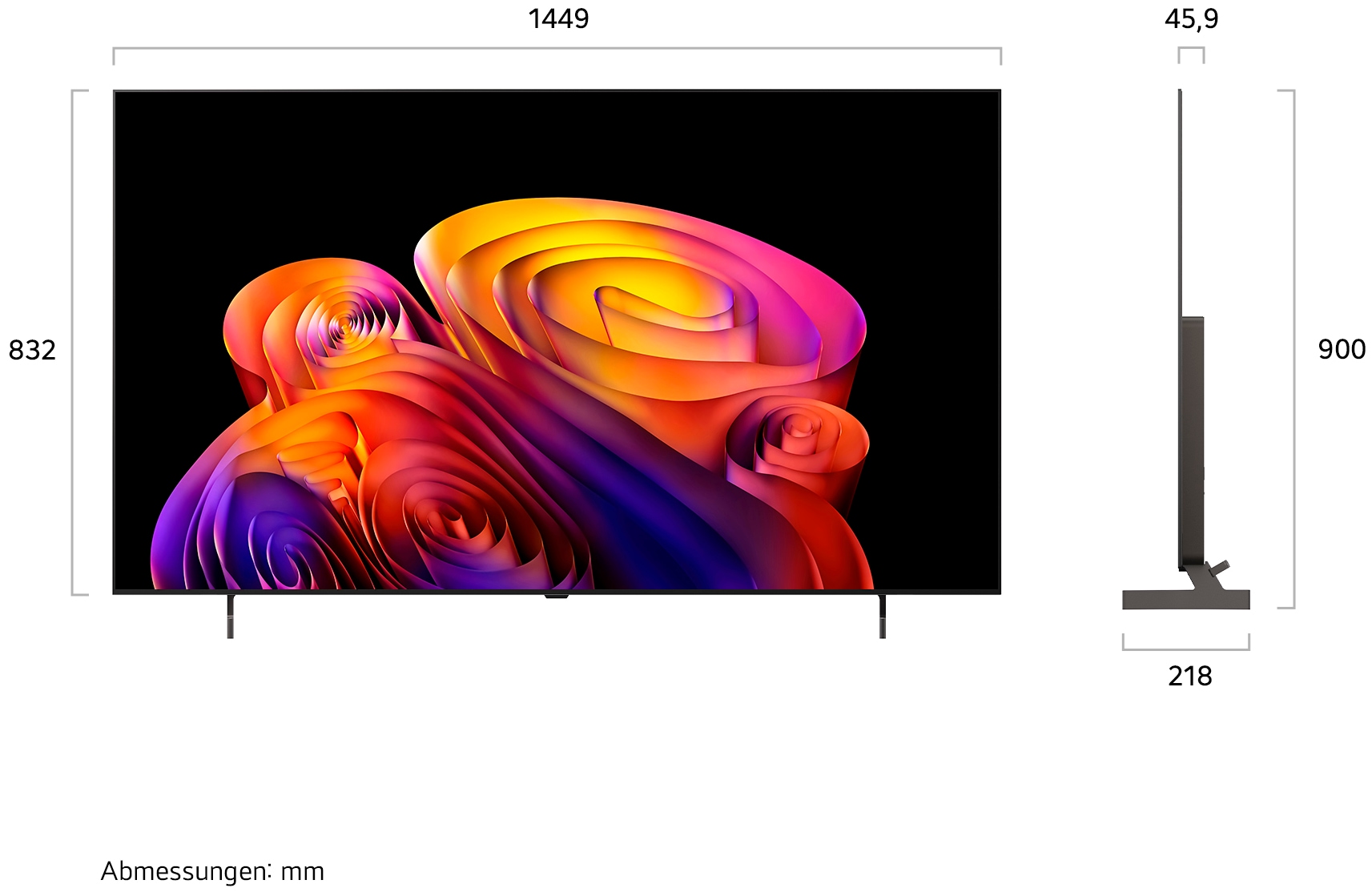 LG OLED-Fernseher »OLED65B6ELC« 164 cm/65 ″ Smart-TV