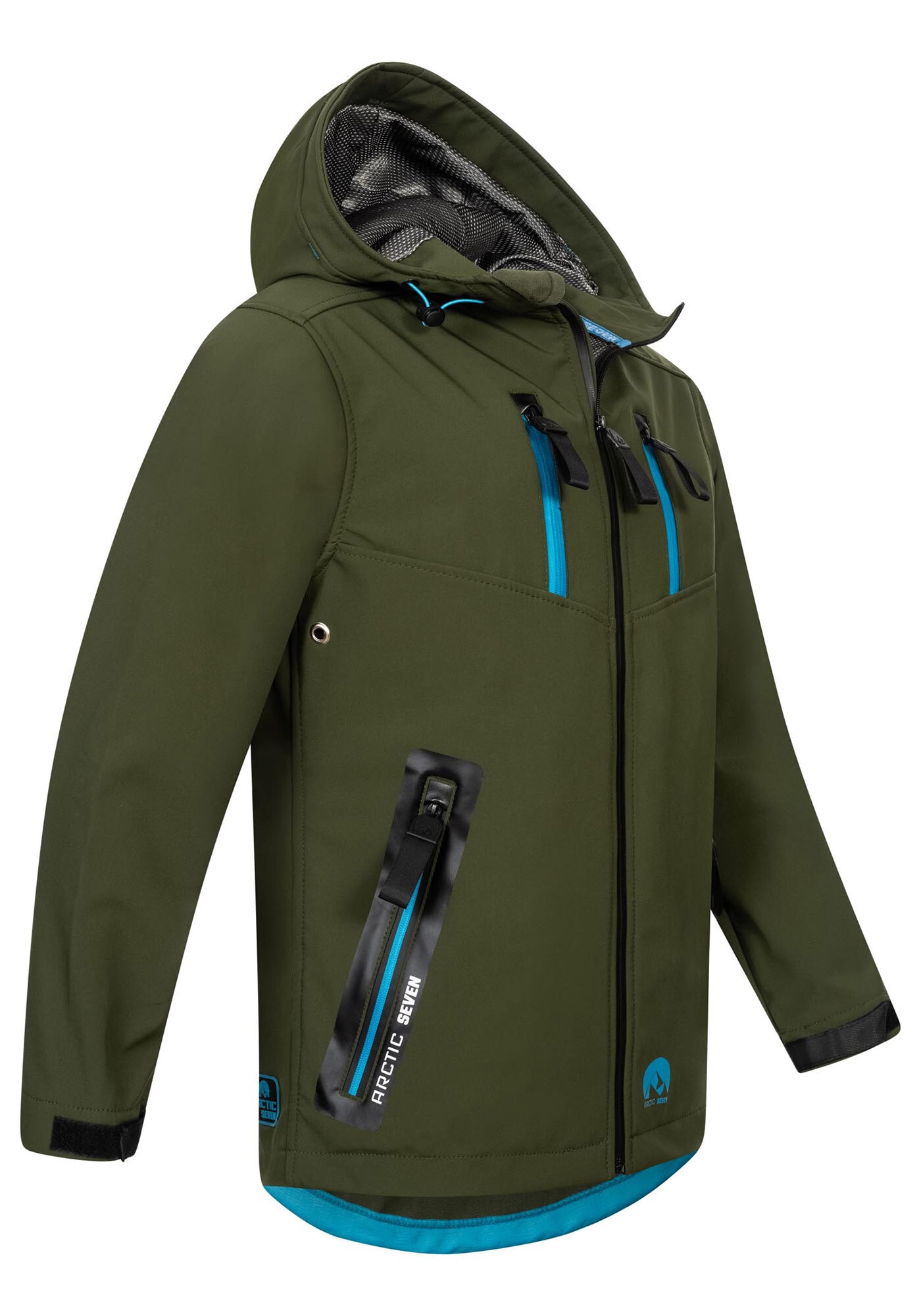 Arctic Seven Softshelljacke »ASLasaro« mit Fleecestoff innen