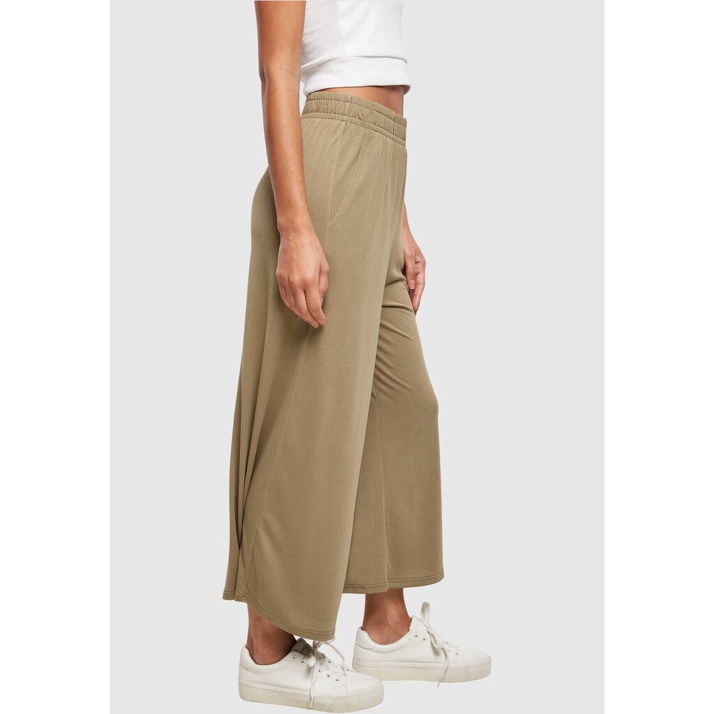 URBAN CLASSICS Bequeme Jeans »Urban Classics Damen Ladies Modal Culotte«, (1 tlg.)