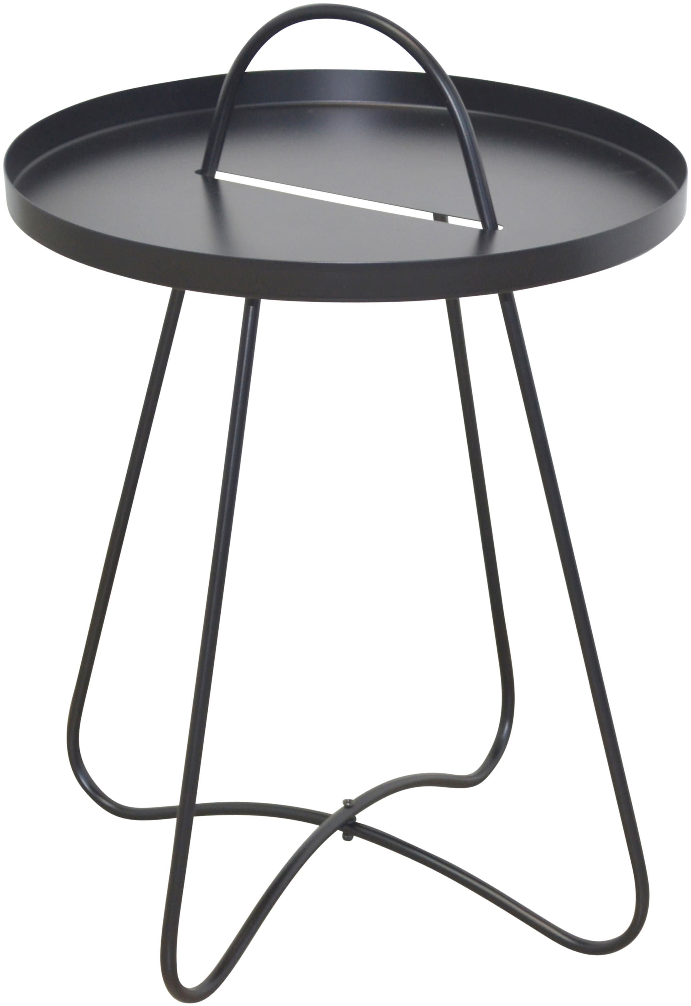 HOFMANN LIVING AND MORE Beistelltisch, Metallplatte günstig online kaufen