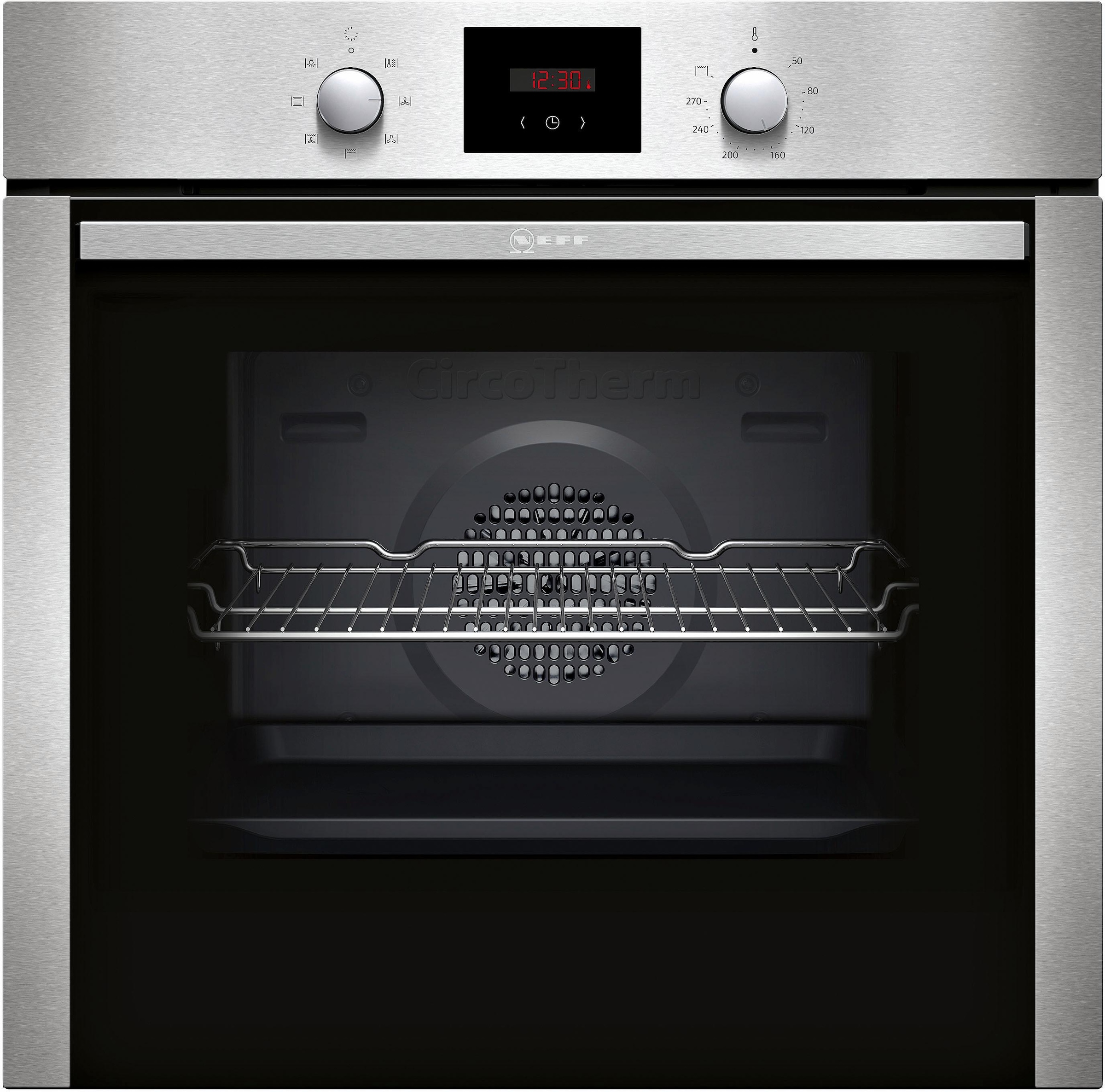 NEFF Einbaubackofen N 30 »B1ECC0AN0«, mit Teleskopauszug nachrüstbar, CircoTherm®-Heißluft