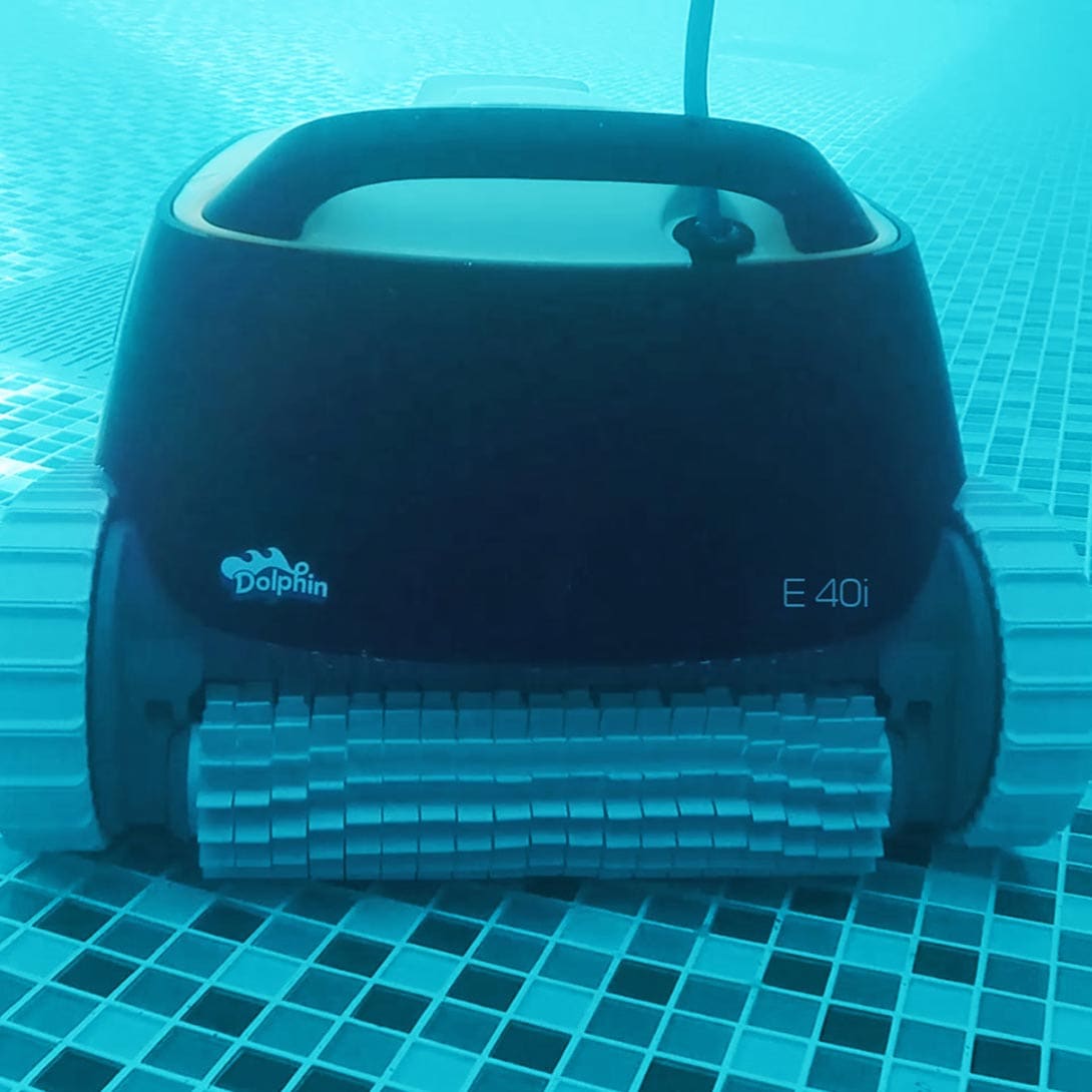 maytronics Poolroboter »Dolphin E40i«, (Set), für Boden-/ Wand-/ Wasserlinienreinigung