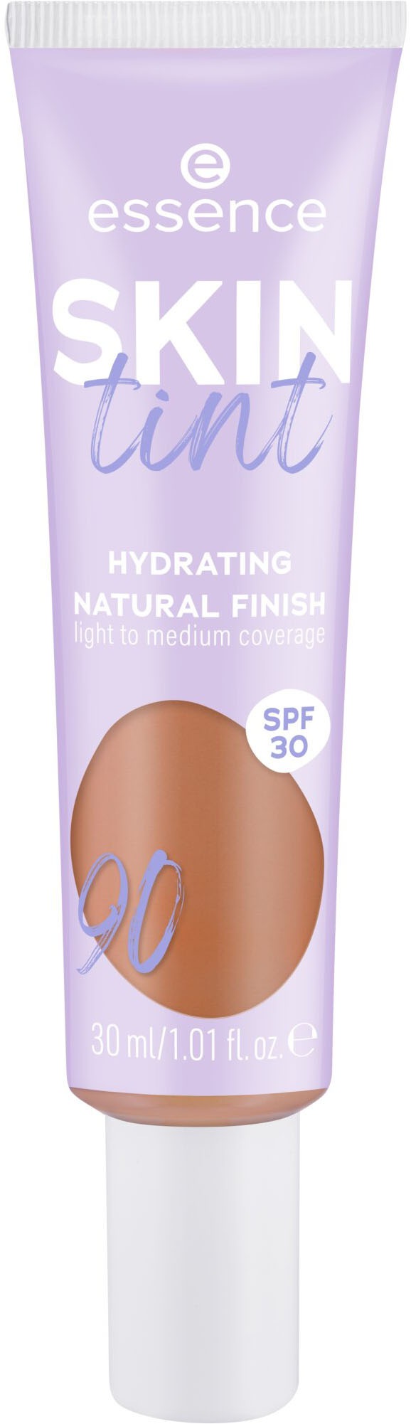 Essence Foundation »SKIN tint«, (3er Pack), mit veganen Inhaltsstoffen