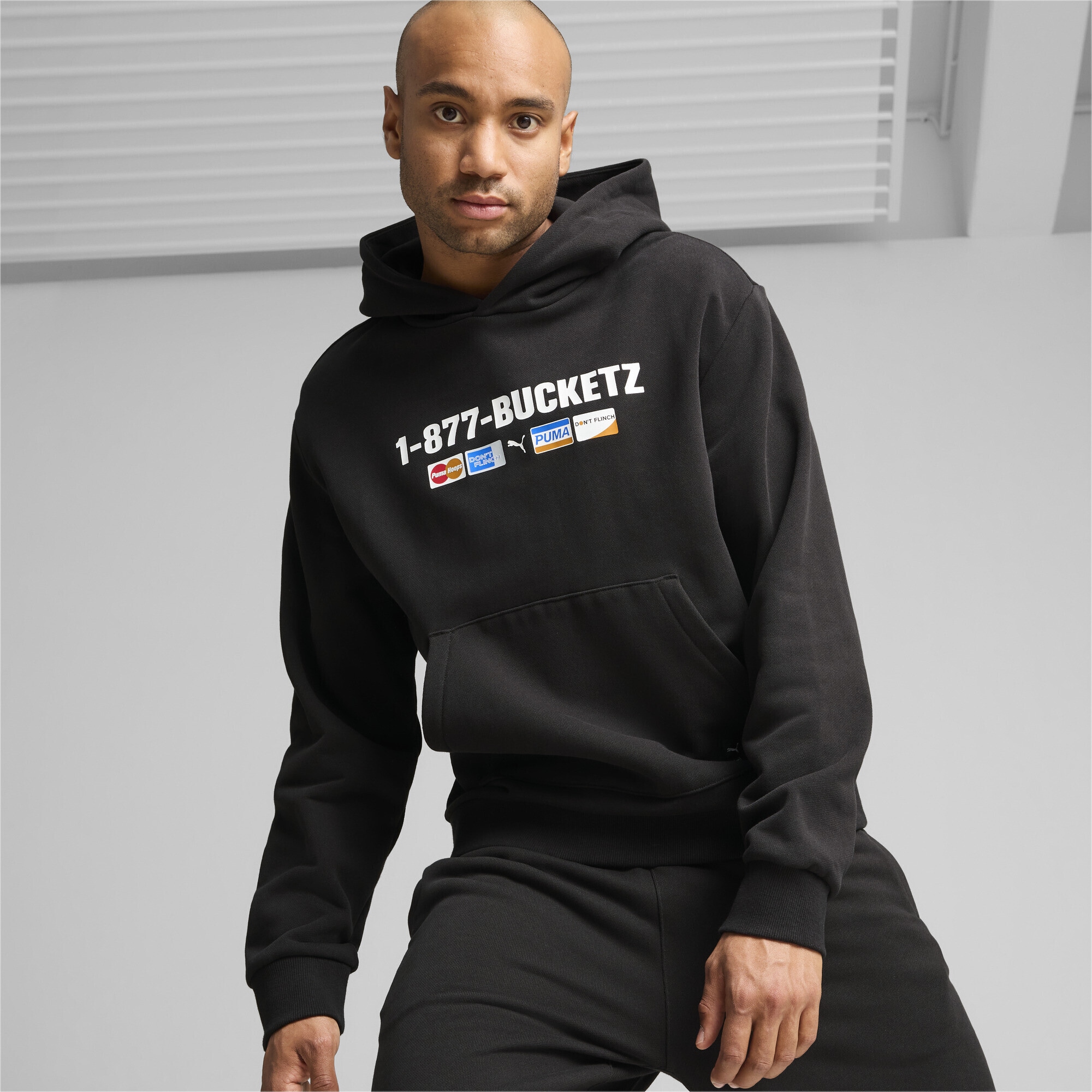 PUMA Hoodie »Call Us Now Basketballhoodie Herren«