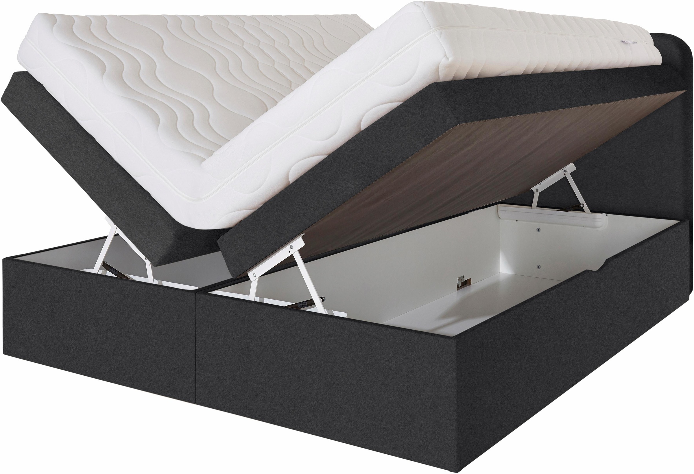 Westfalia Schlafkomfort Boxspringbett, wahlweise mit Bettkasten und 2 Matratzenqualitäten