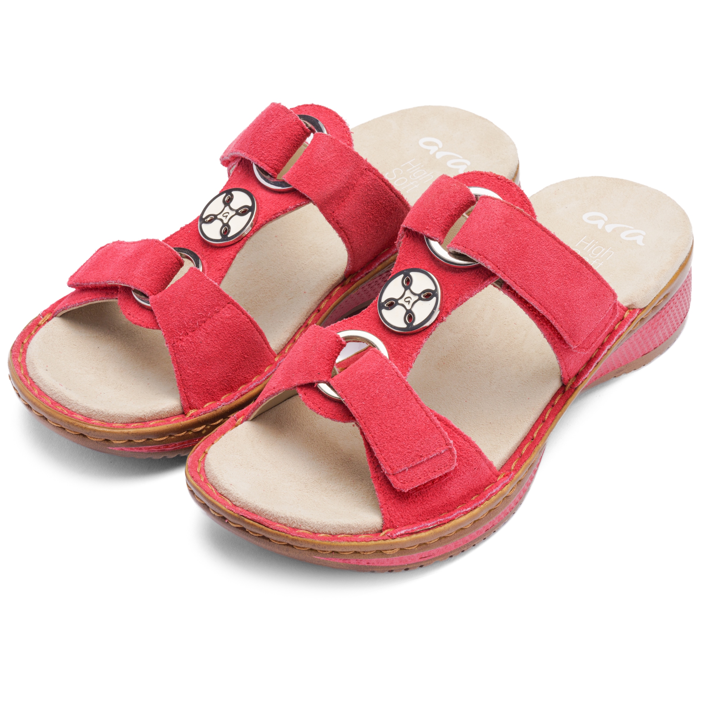 Ara Pantolette "HAWAII", Keilabsatz, Sommerschuh, Schlupfschuh mit Schmucke günstig online kaufen