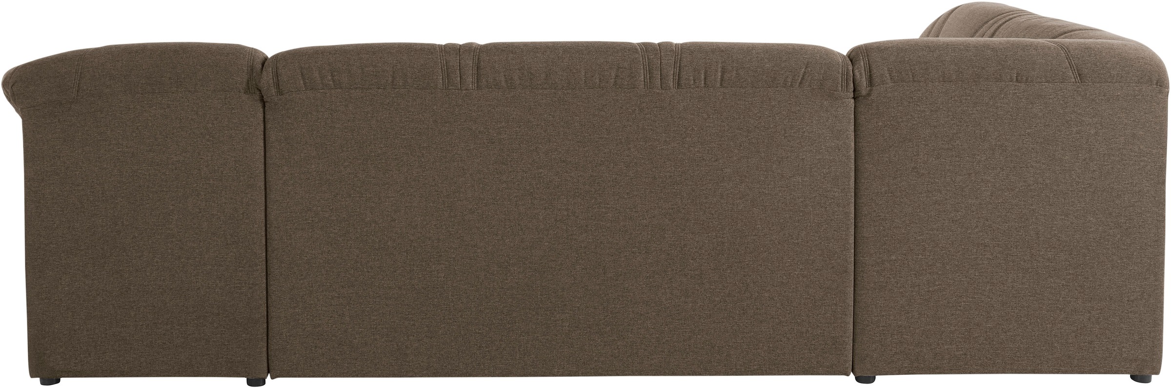 DOMO collection Wohnlandschaft »Sarafina, zeitlos und komfortabel, optional mit Federkern, U-Form«, wahlweise mit Bettfunktion