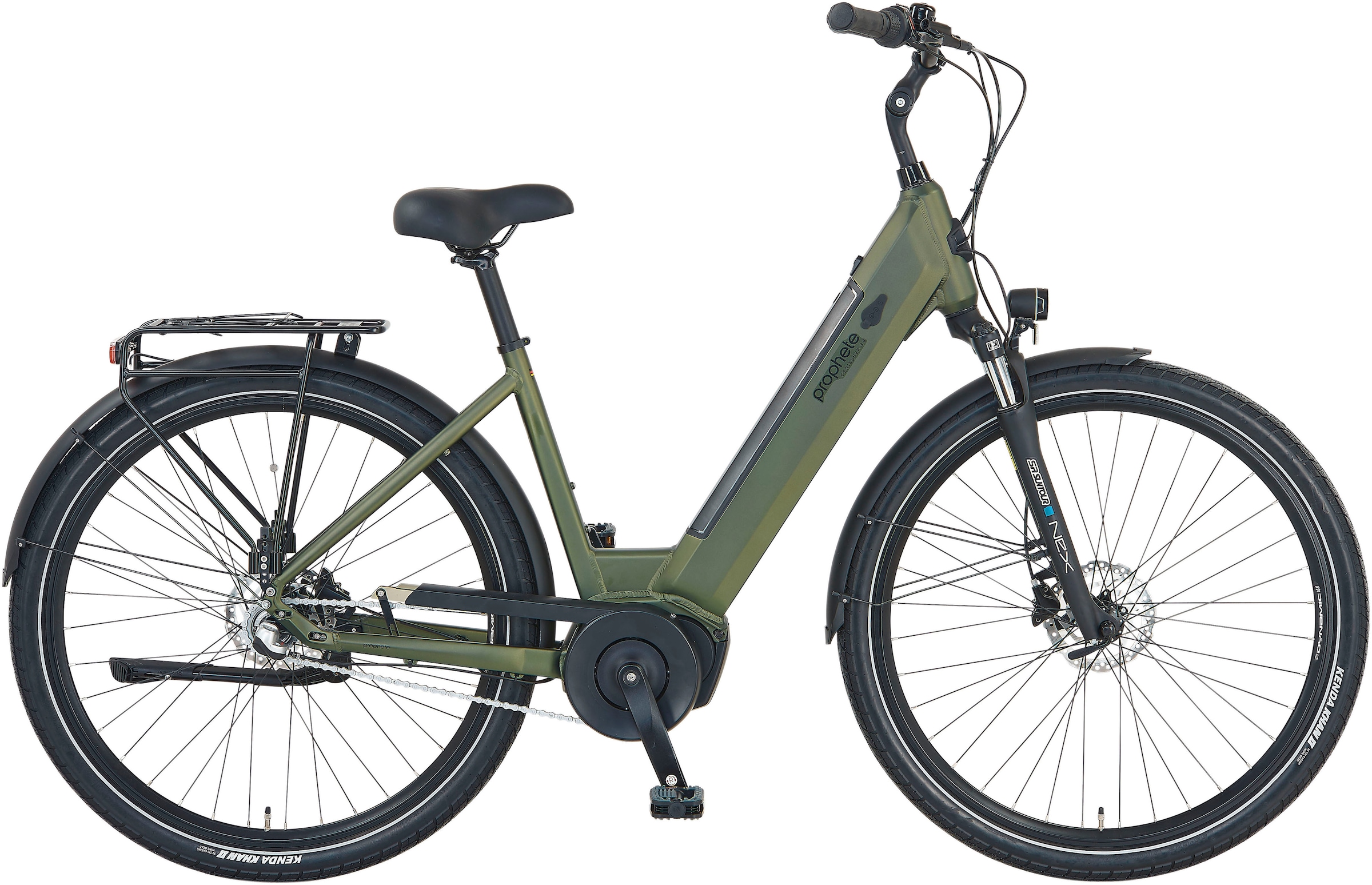 Prophete E-Bike "Geniesser 3.4", 3 Gang, Shimano, Mittelmotor 250 W, Pedelec, Elektrofahrrad für Damen u. Herren