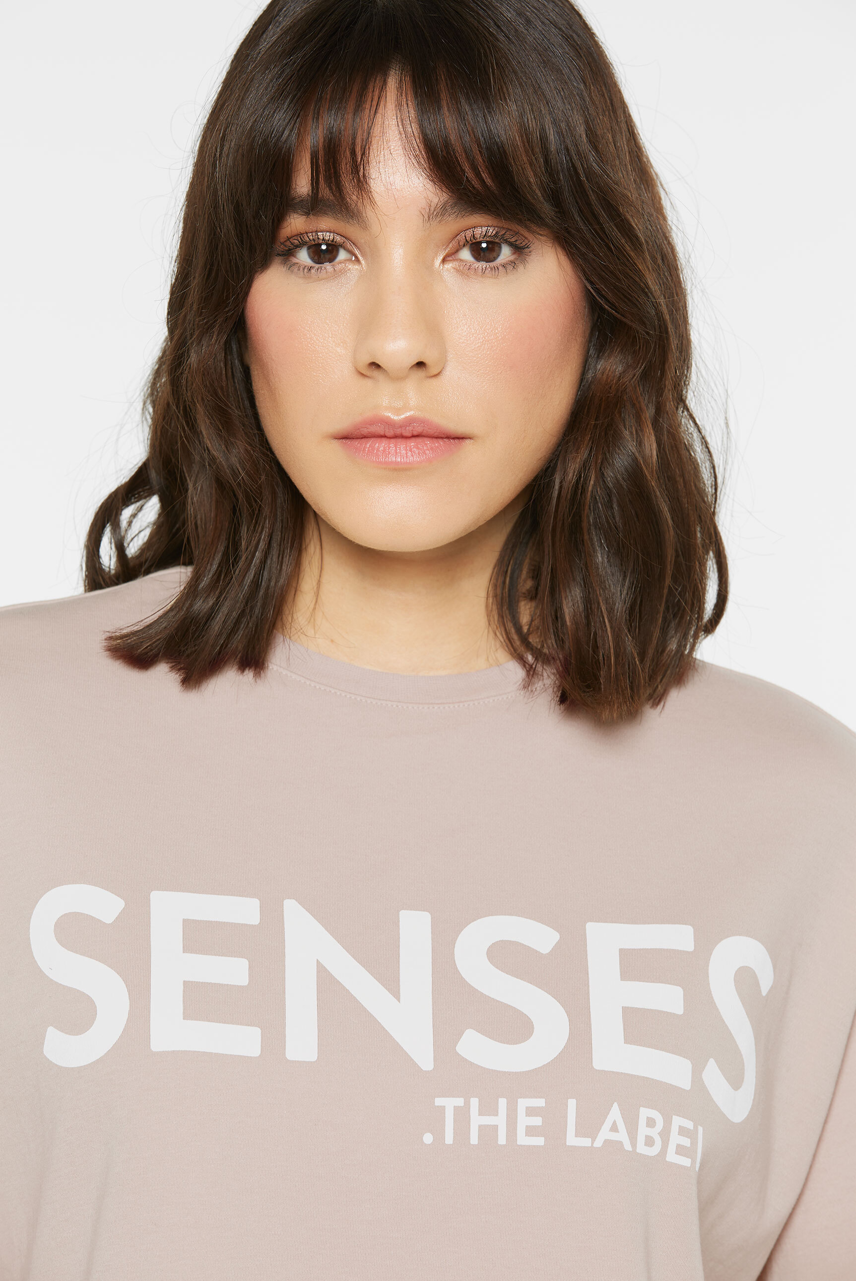 Thumbnail - SENSES.THE LABEL Rundhalsshirt, aus Baumwolle