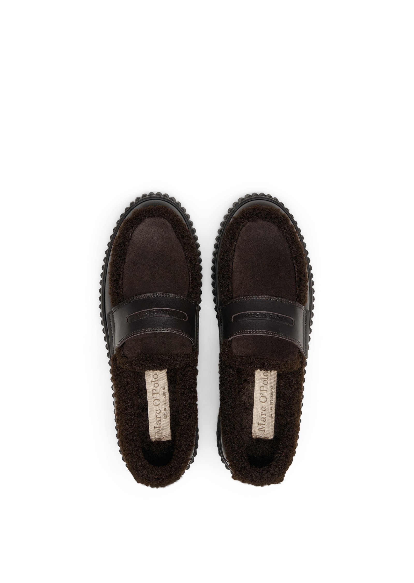 Marc O'Polo Loafer »mit flauschigem Teddyfutter«