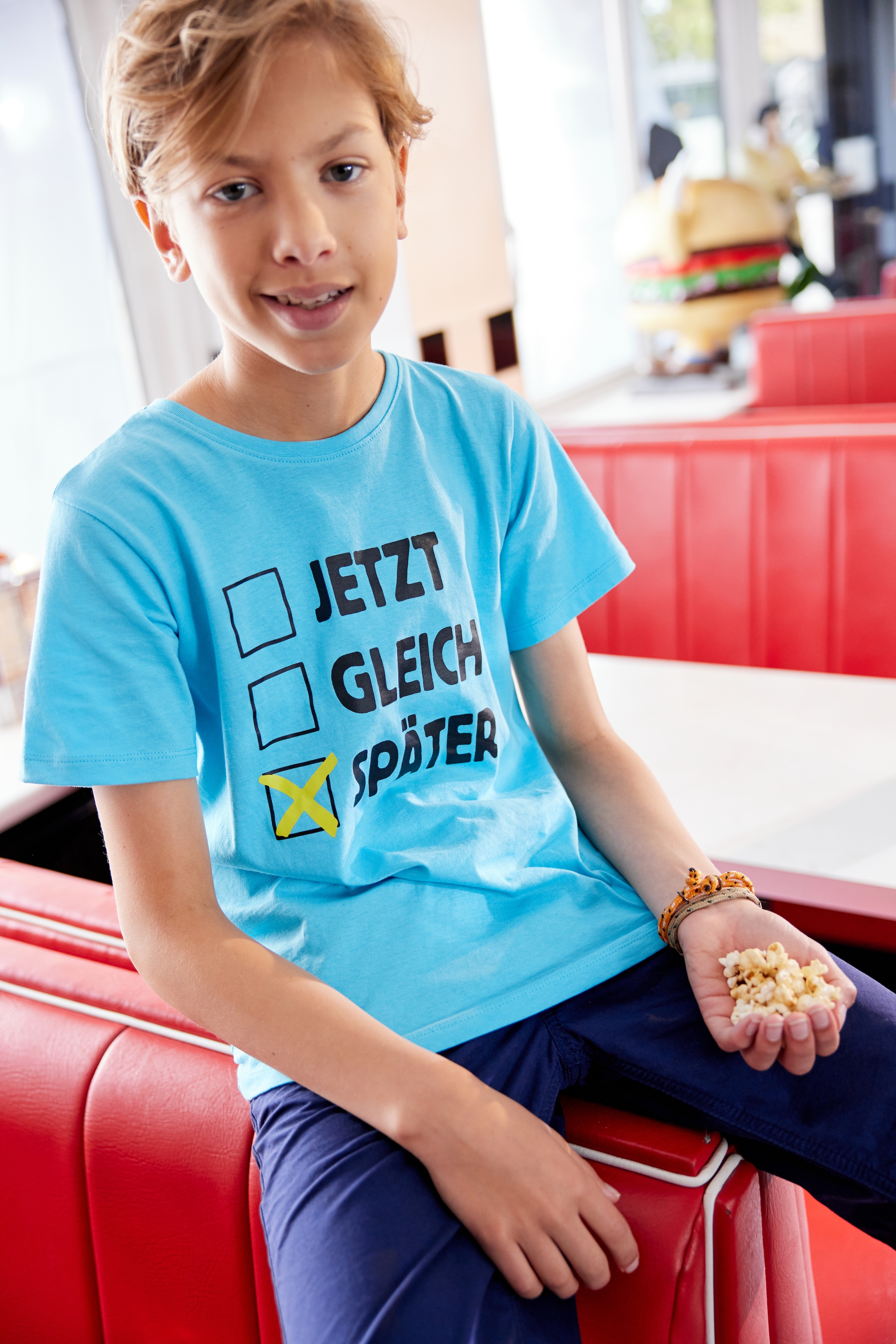 BAUR T-Shirt ▷ KIDSWORLD | »SPÄTER«, für Spruch