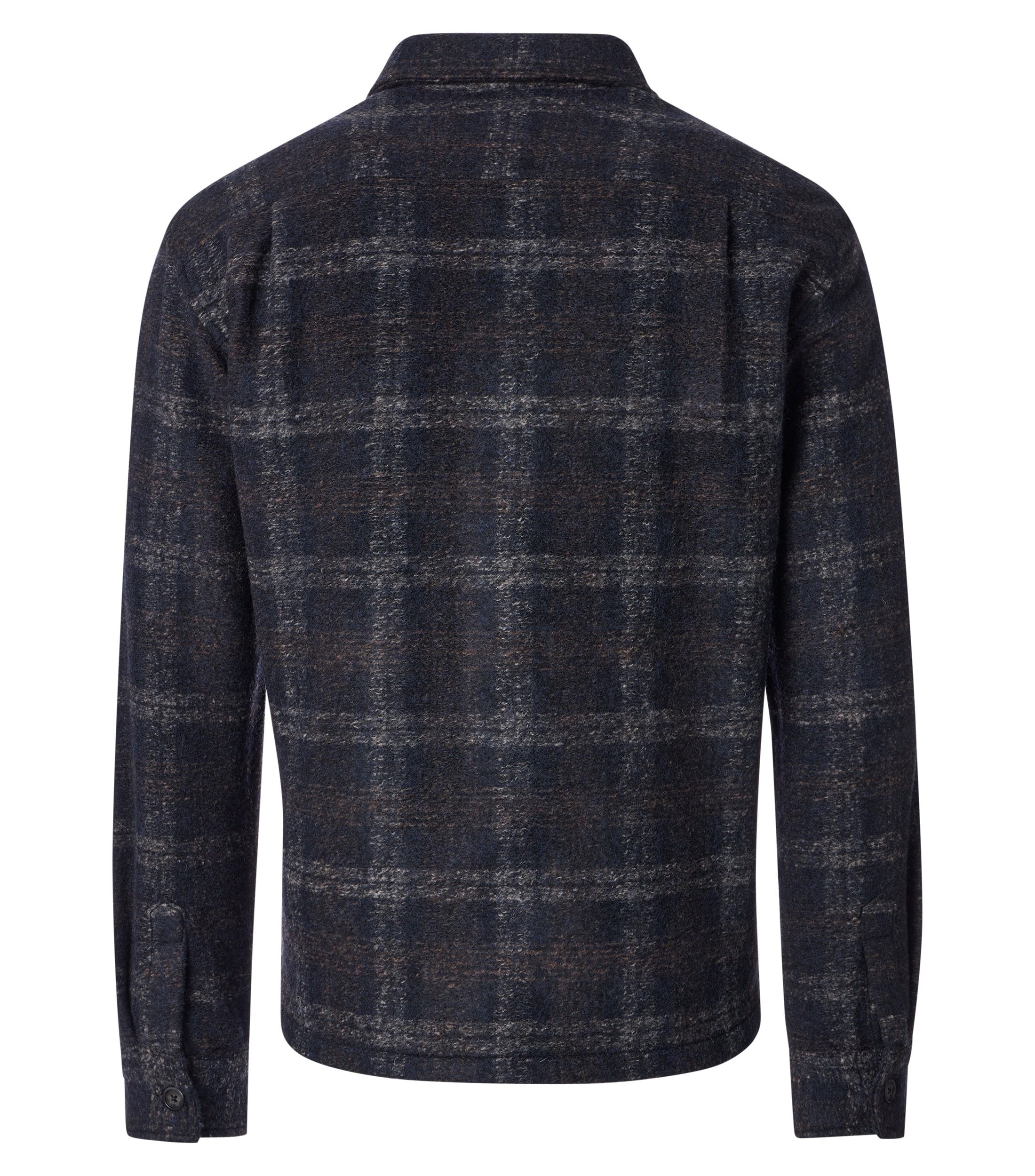 VENTI Langarmhemd »VENTI Hemdjacke uni«