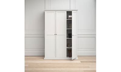 Drehtürenschrank »Paris«, im Landhaus-Stil aus schönem Holzfurnier, Höhe 200,5 cm (4...