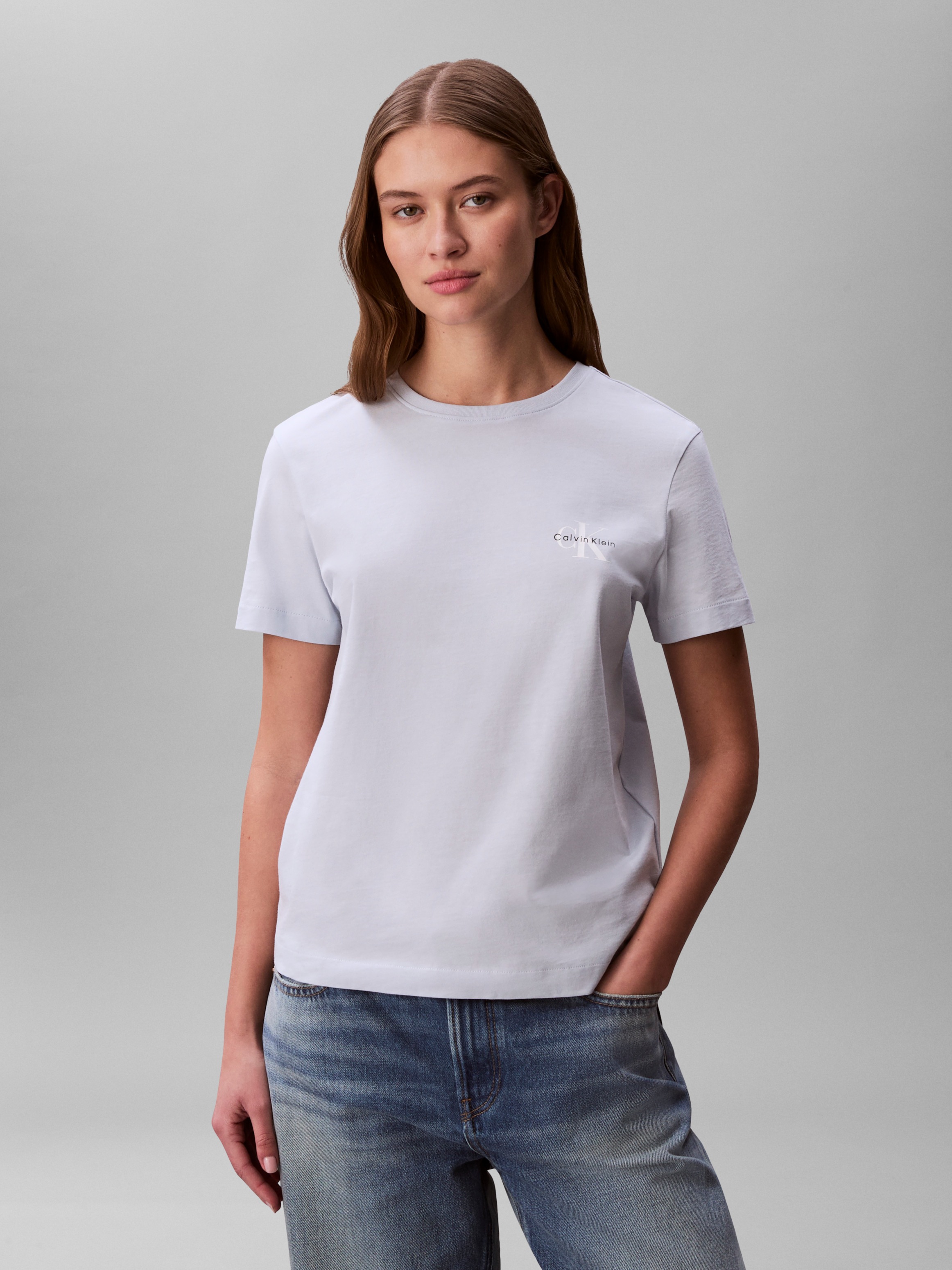 Calvin Klein Jeans T-Shirt "MONOLOGO CN 2 PACK TEE" Packung, 2er-Pack, 2 tl günstig online kaufen
