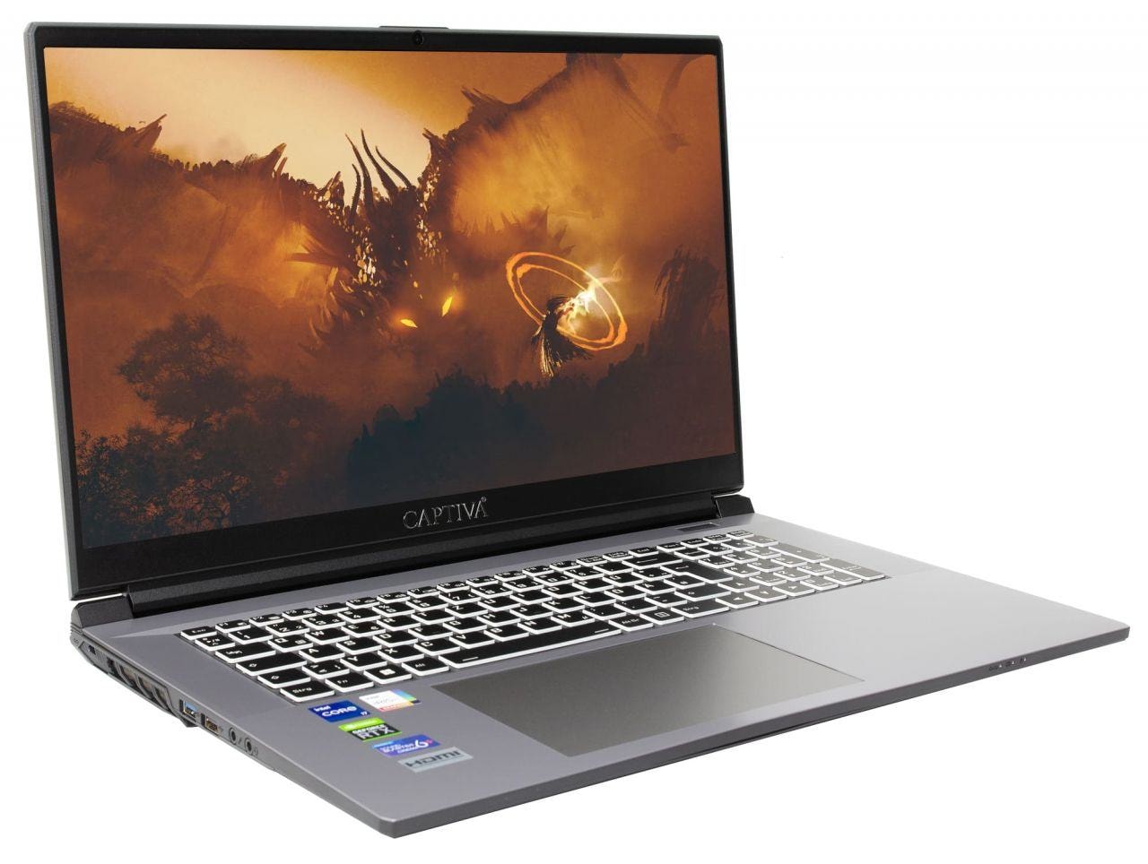 CAPTIVA Gaming-Notebook »Advanced Gaming I69-046«, 43,9 cm, / 17,3 Zoll, Intel, Core i5, GeForce GTX 1650, 500 GB SSD