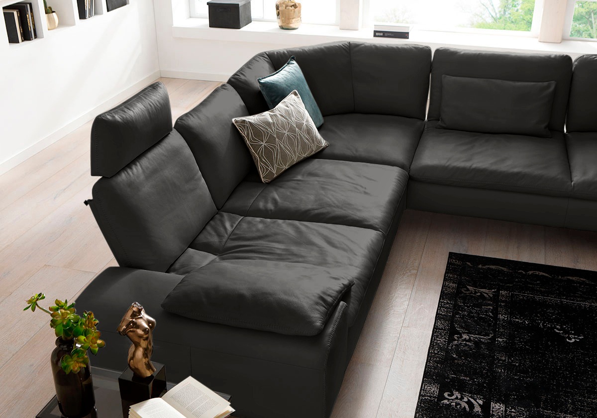 W.SCHILLIG Ecksofa "valentinoo, Designsofa, elegant und bequem, L-Form" mit günstig online kaufen