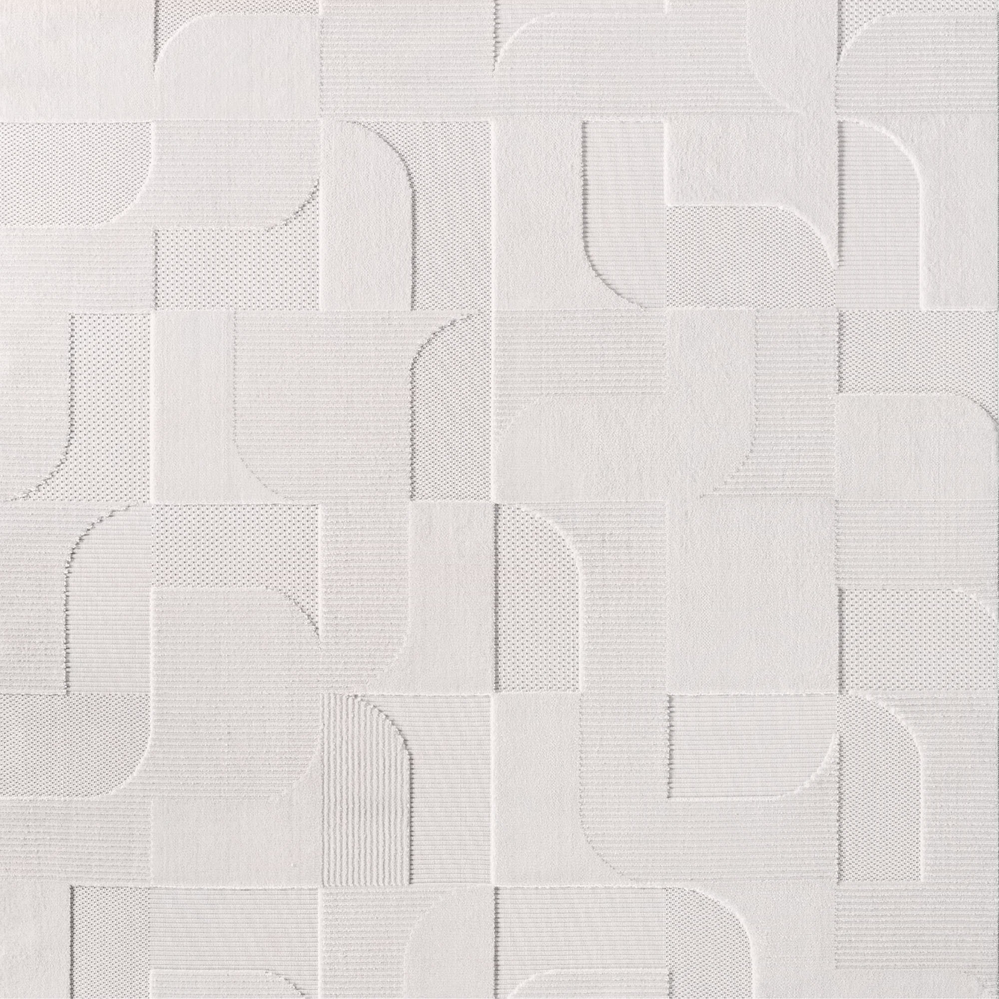 Ayyildiz Teppiche Teppich »DOHA 1651«, rechteckig, 4 mm Höhe, 3D Hoch-Tief-Effekt, leichter Kurzflor, Läufer, In- und Outdoor