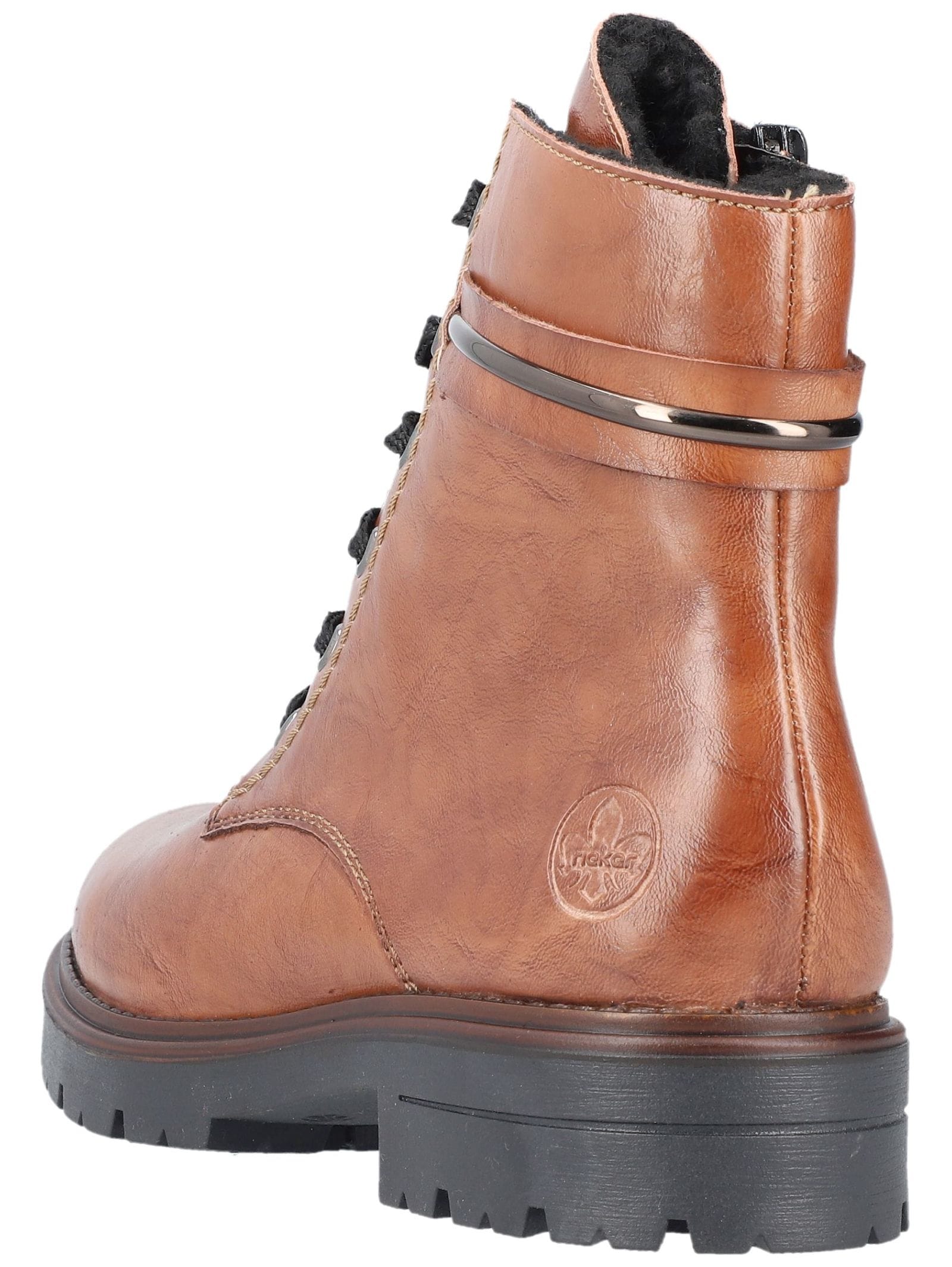 Rieker Schnürstiefelette »Rieker Stiefelette Lederimitat«