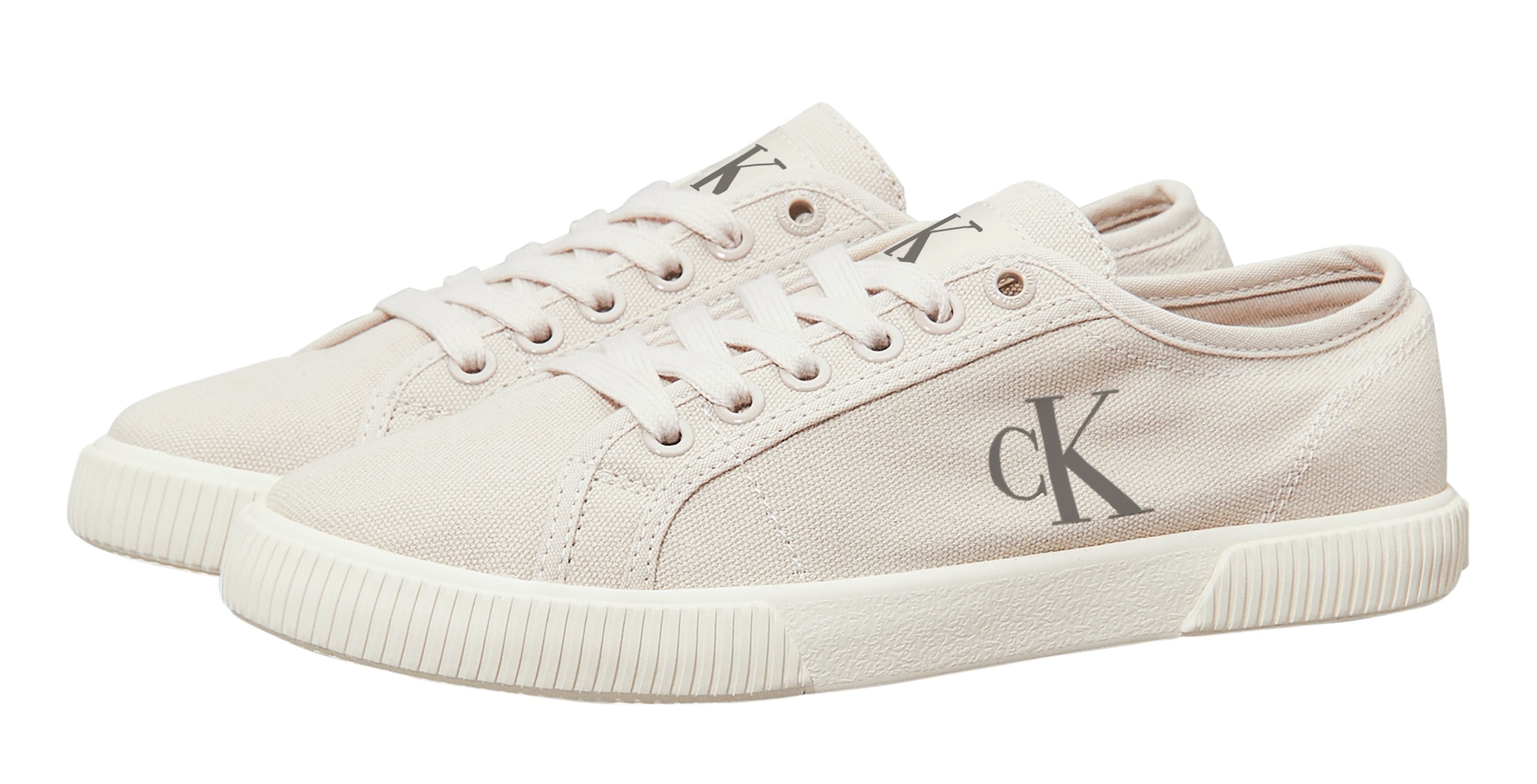 Calvin Klein Jeans Sneaker "ESS VULC LOW CV MG WN" Halbschuh, Freizeitschuh günstig online kaufen