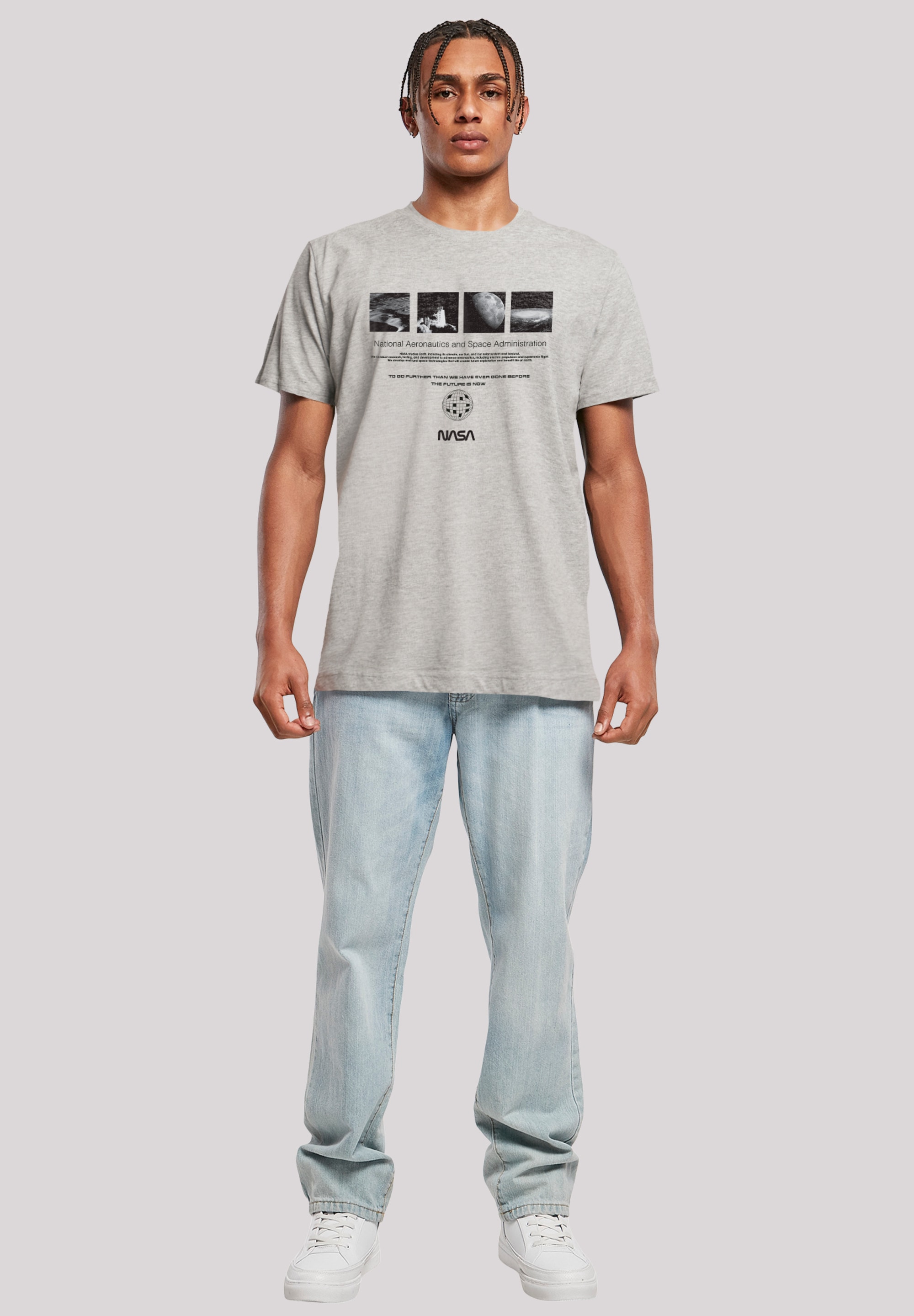 F4NT4STIC T-Shirt »NASA Retro Photo Ad The Future Is Now«, Premium Qualität