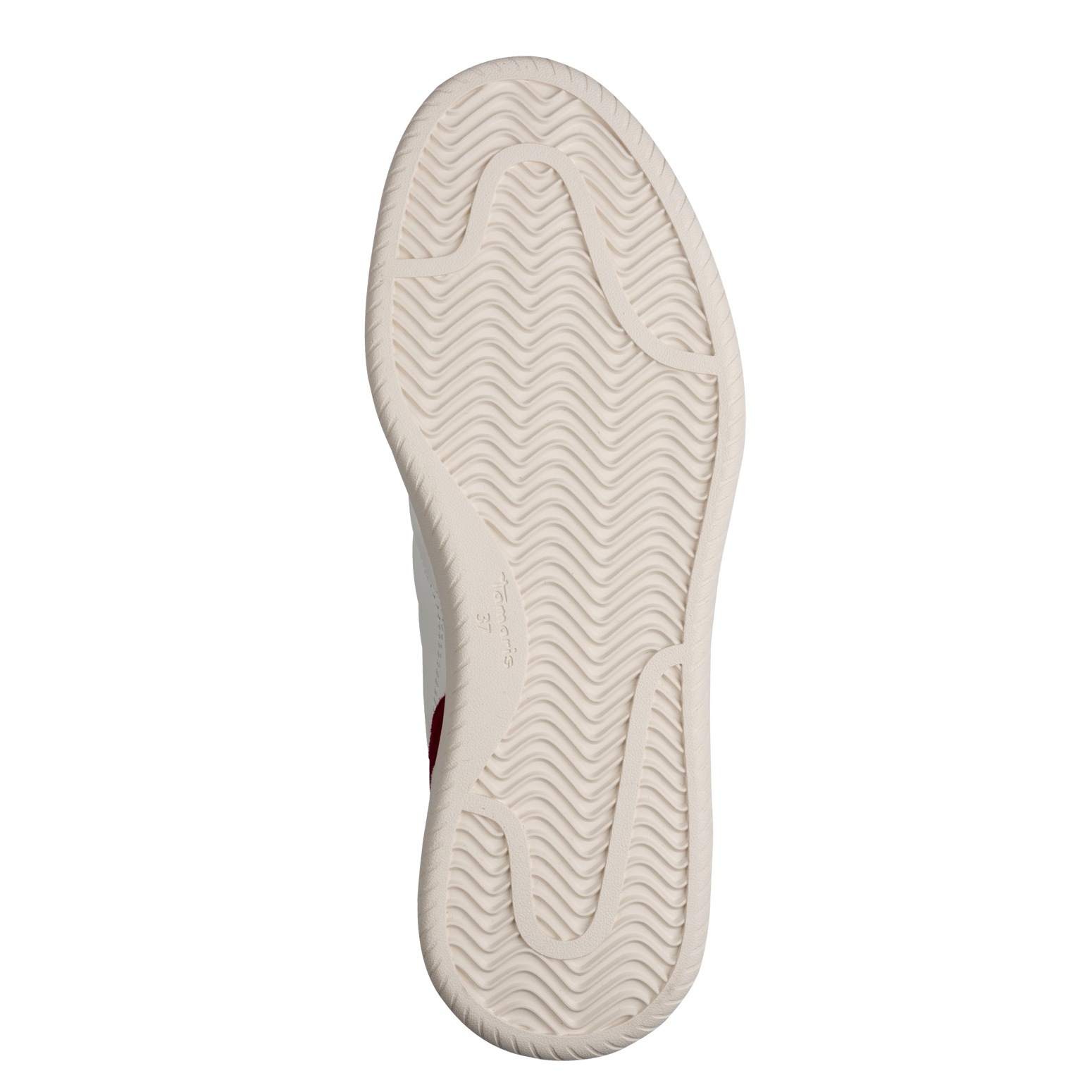 Tamaris Plateausneaker, Freizeitschuh, Halbschuh, Schnürschuh mit trendiger Ziersteppung