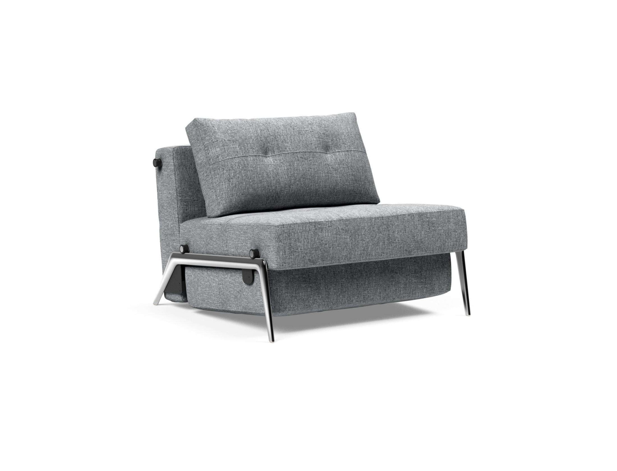 INNOVATION LIVING ™ Sessel "CUBED Schlafsessel Füße chrom glänzend, Breite 95cm"
