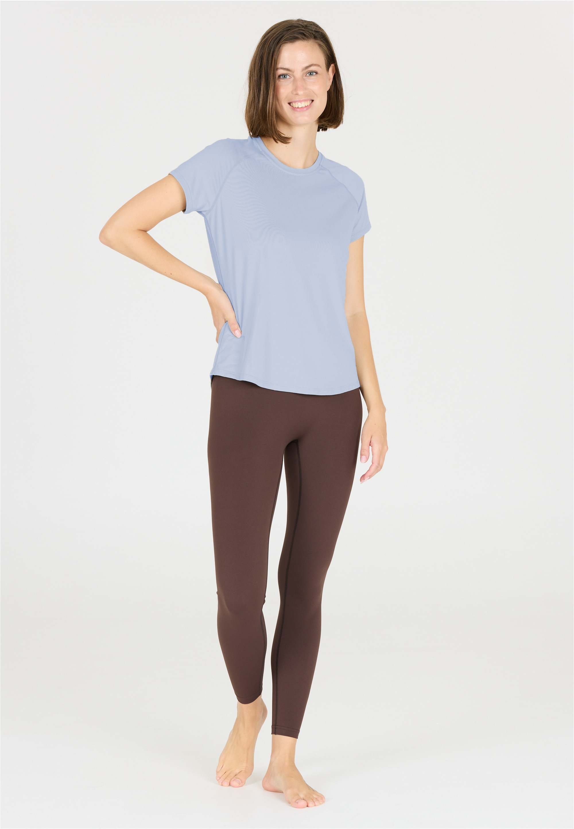 ATHLECIA Fleeceshirt »Gaina«, aus weichem Material mit recycelten Anteilen