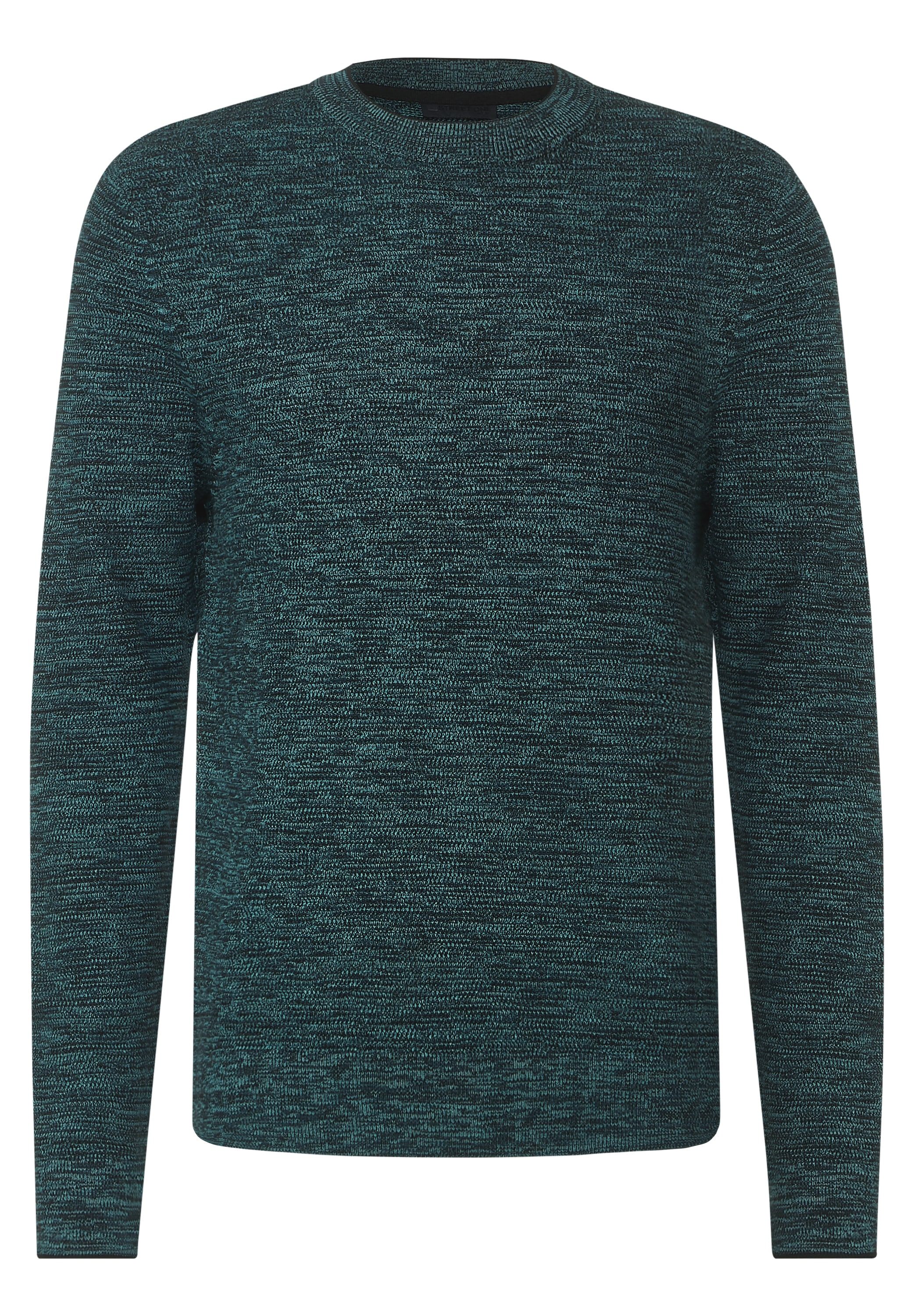 STREET ONE MEN Longpullover, aus reiner Baumwolle