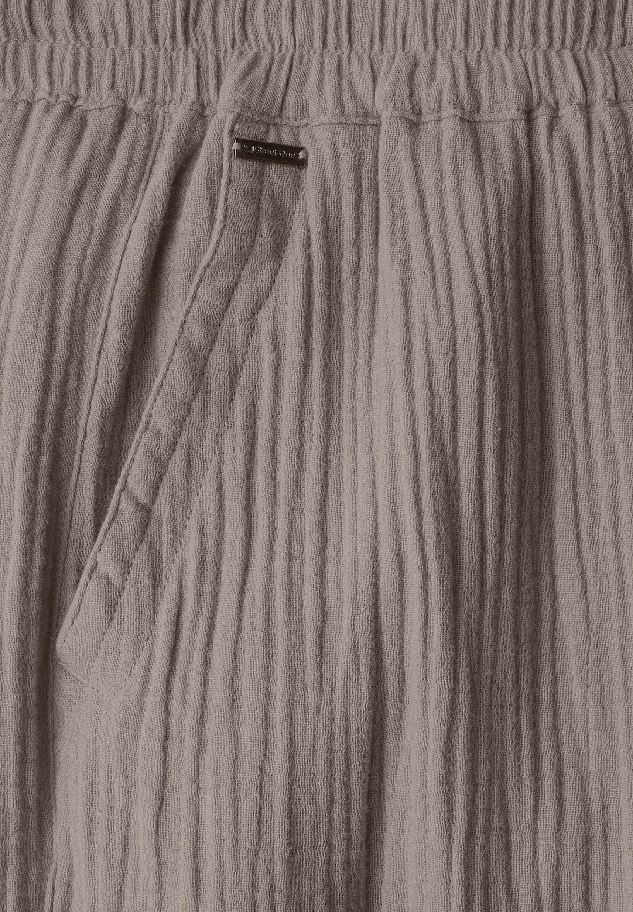 STREET ONE Stoffhose, High Waist