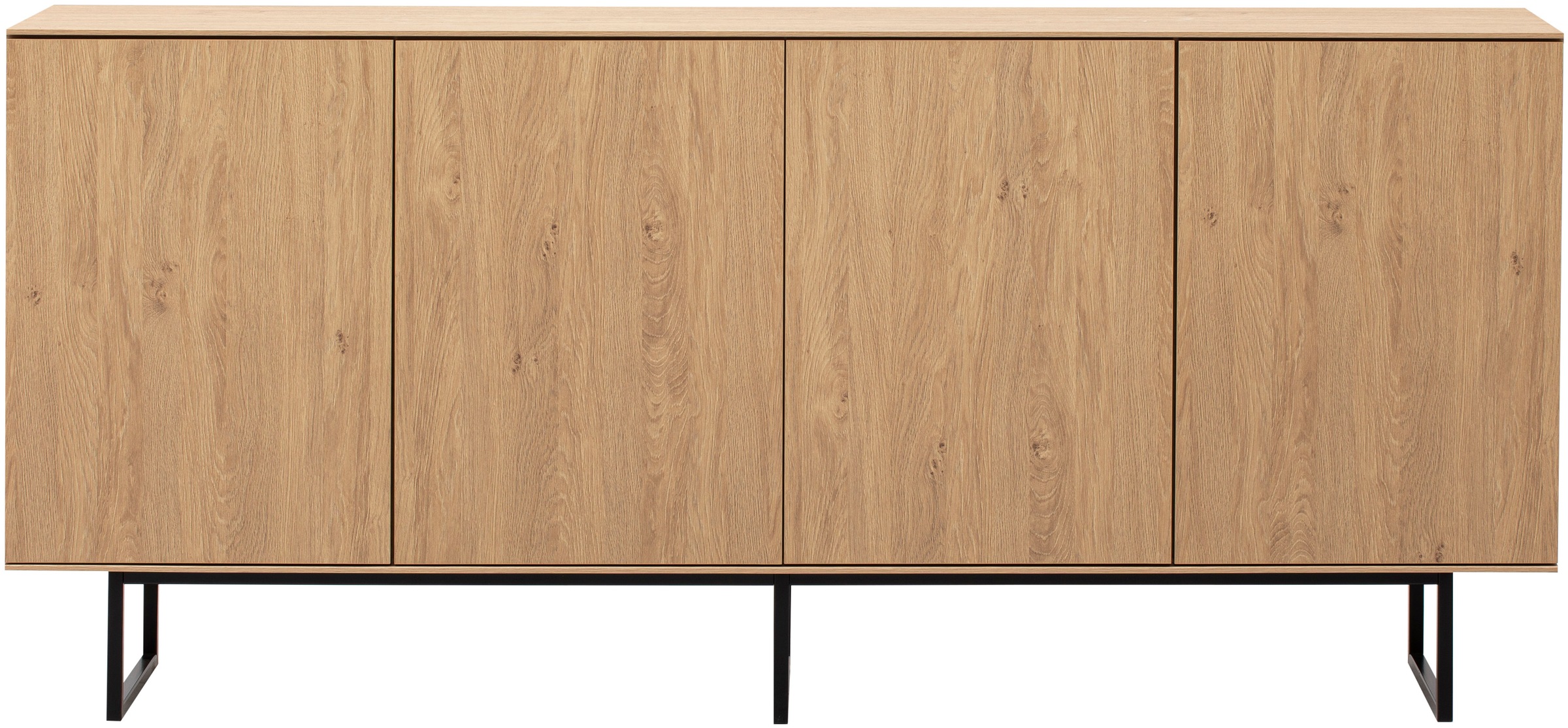 Home affaire Sideboard "Lund, moderner Schrank, Kommode mit Kufengestell", günstig online kaufen