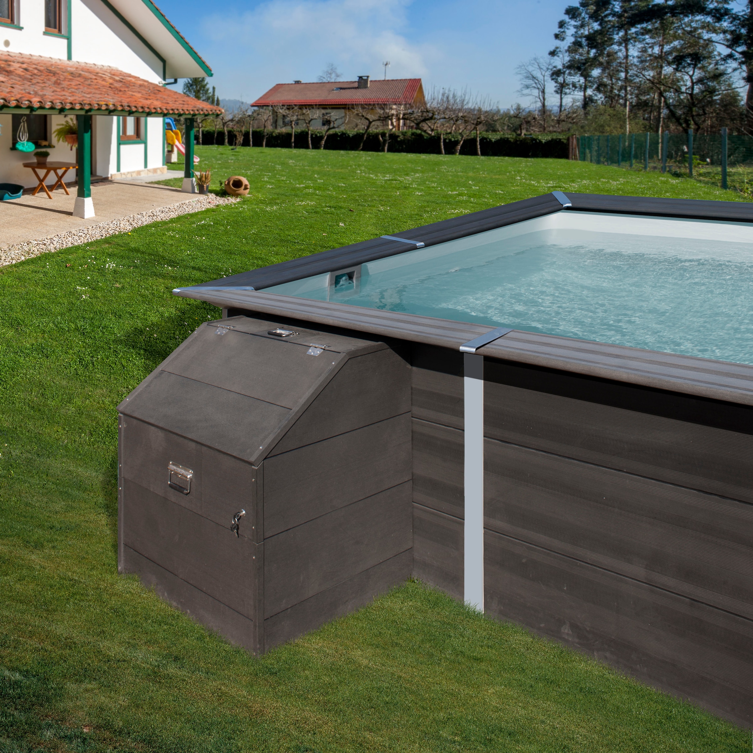 Gre Garten-Geräteschrank »Technikraum«, für Composite Pool