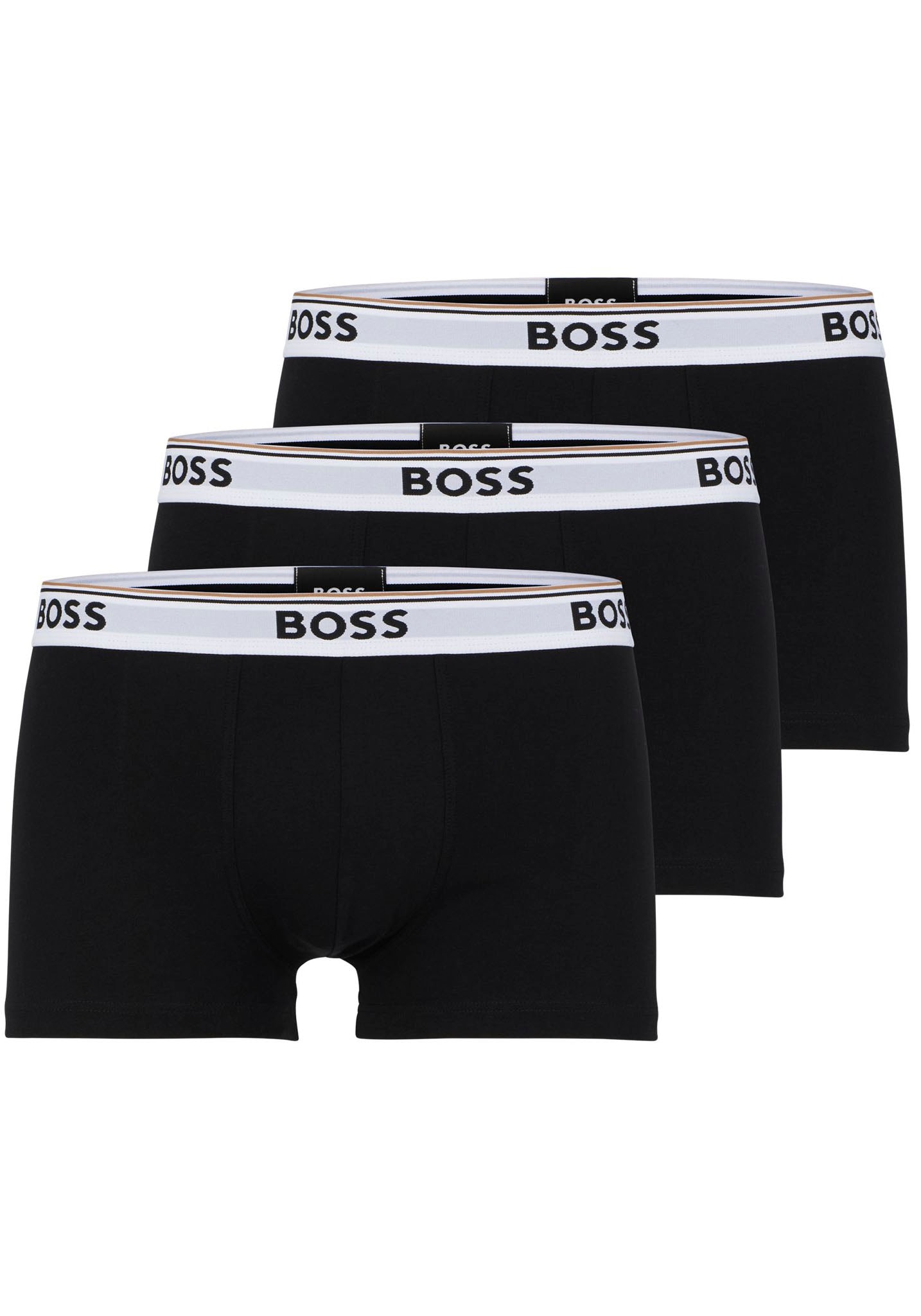 BOSS Boxer "TRUNK 3 PACK" 3 Stk. BOSS Schriftzug auf dem Bund günstig online kaufen