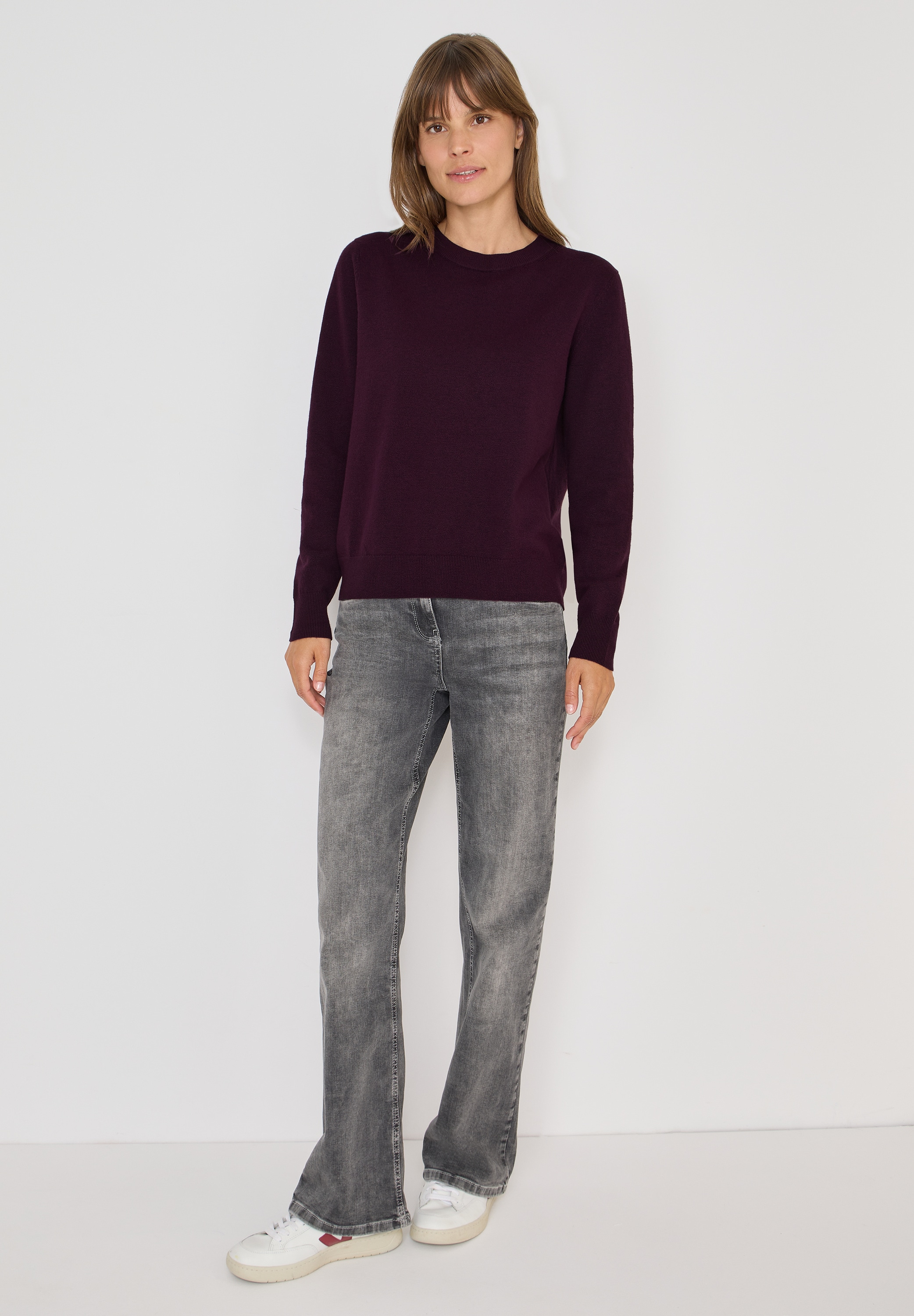 Cecil Strickpullover mit Rundhalsausschnitt